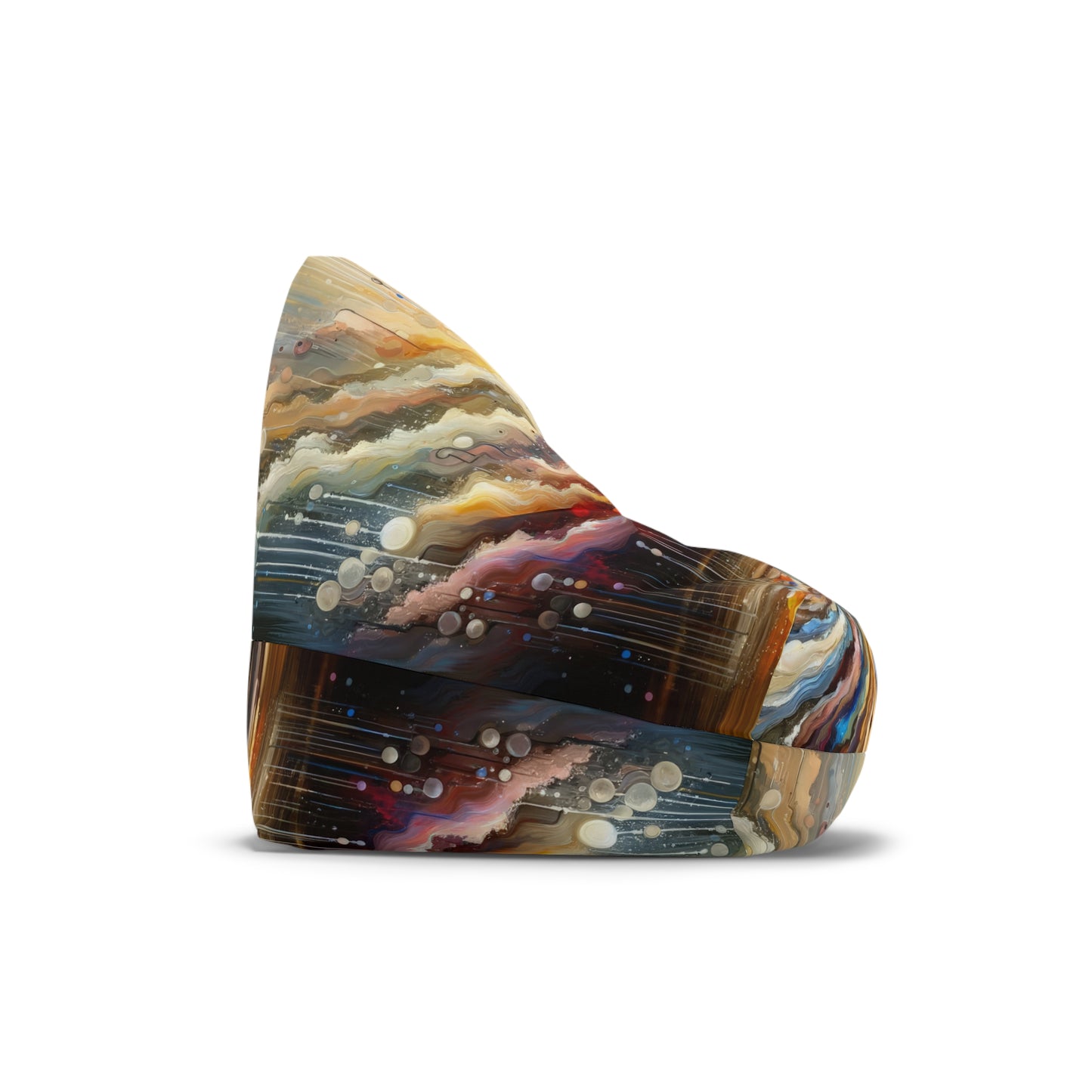 Linguistic Resonance Cascade Bean Bag Chair Cover