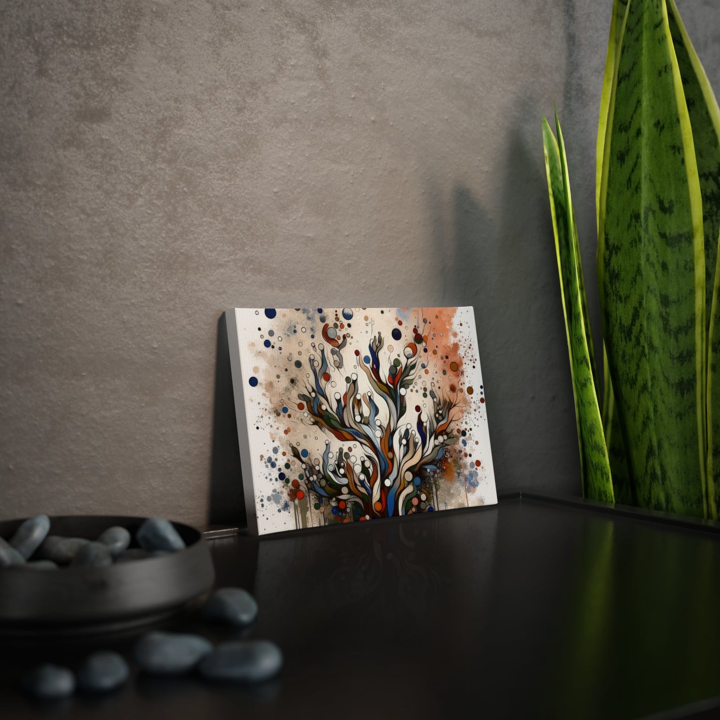 Intentional Unity Splashes Canvas Photo Tile
