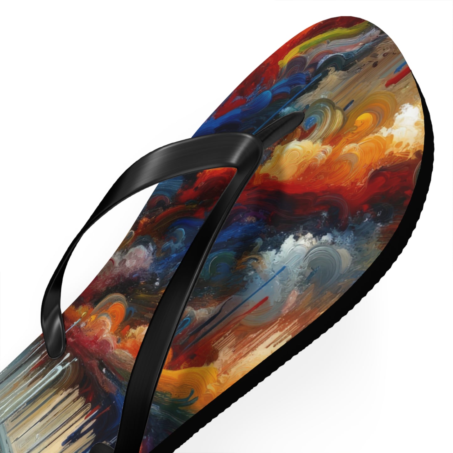 Grandiose Transformation Tachism Flip Flops