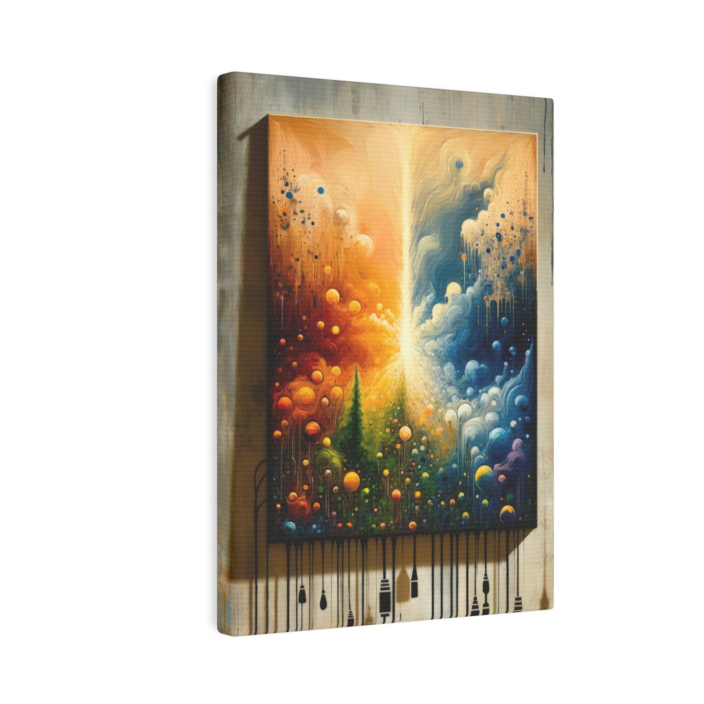 Disconnecting Harmonious Reconnection Canvas Photo Tile