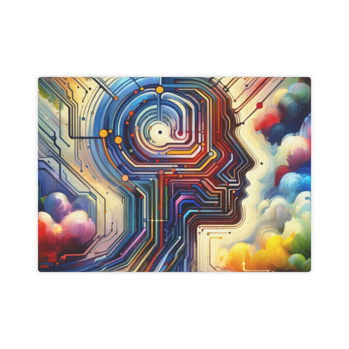 Supportive Digital Empathy Canvas Photo Tile