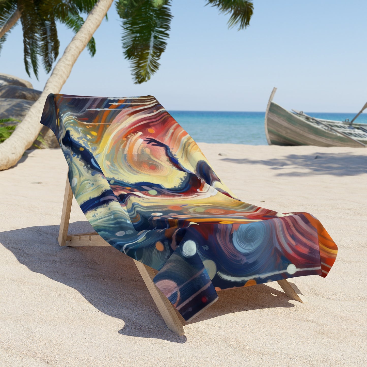 Wholehearted Divine Dance Beach Towel