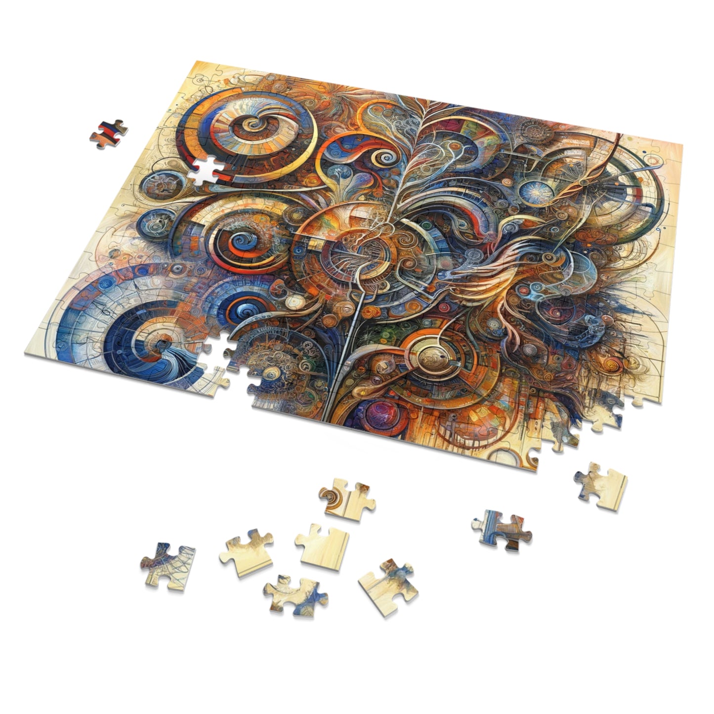 Ethos Web Abstract Jigsaw Puzzle (30, 110, 252, 500,1000-Piece)