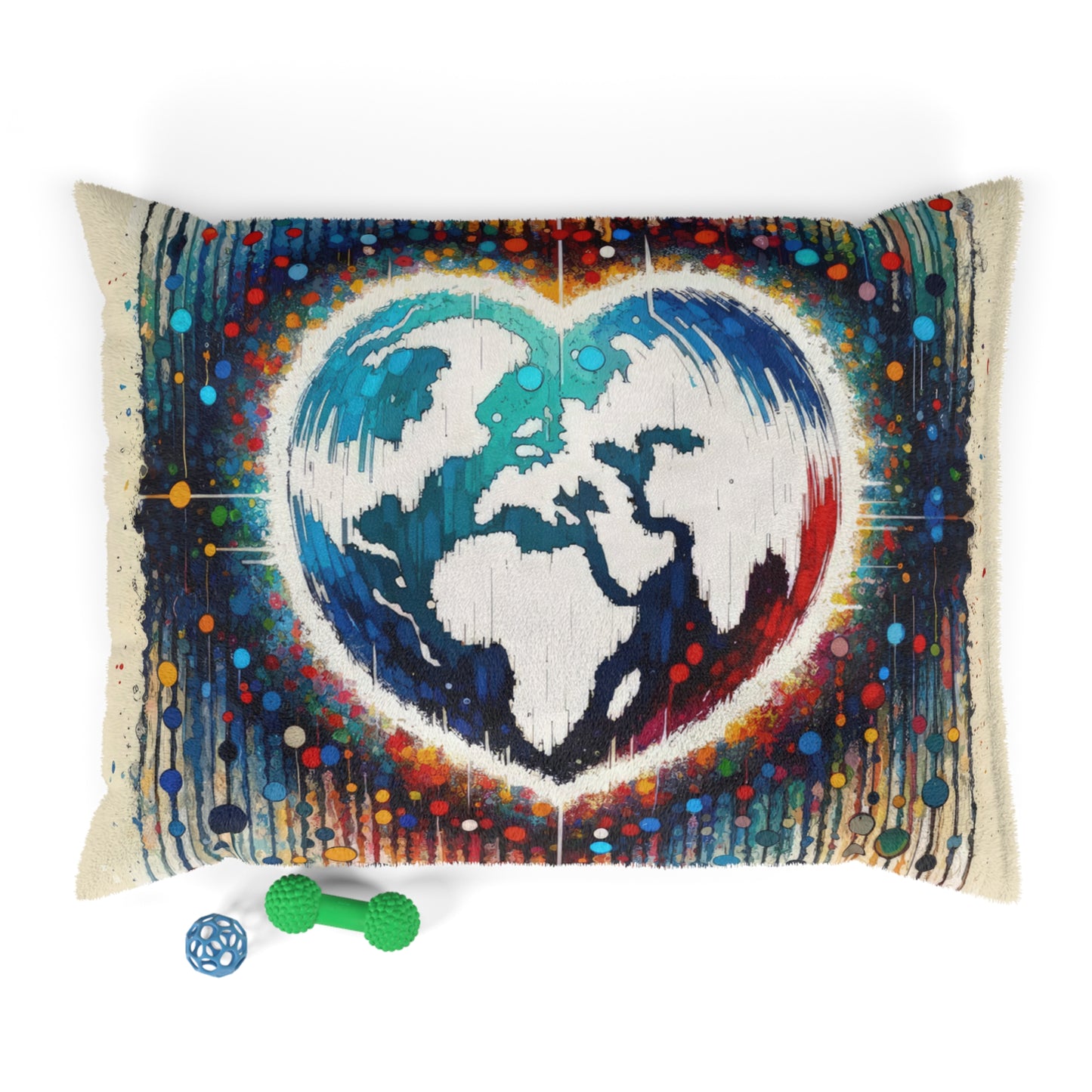 Heartbeats Synchronizing Peace Pet Bed