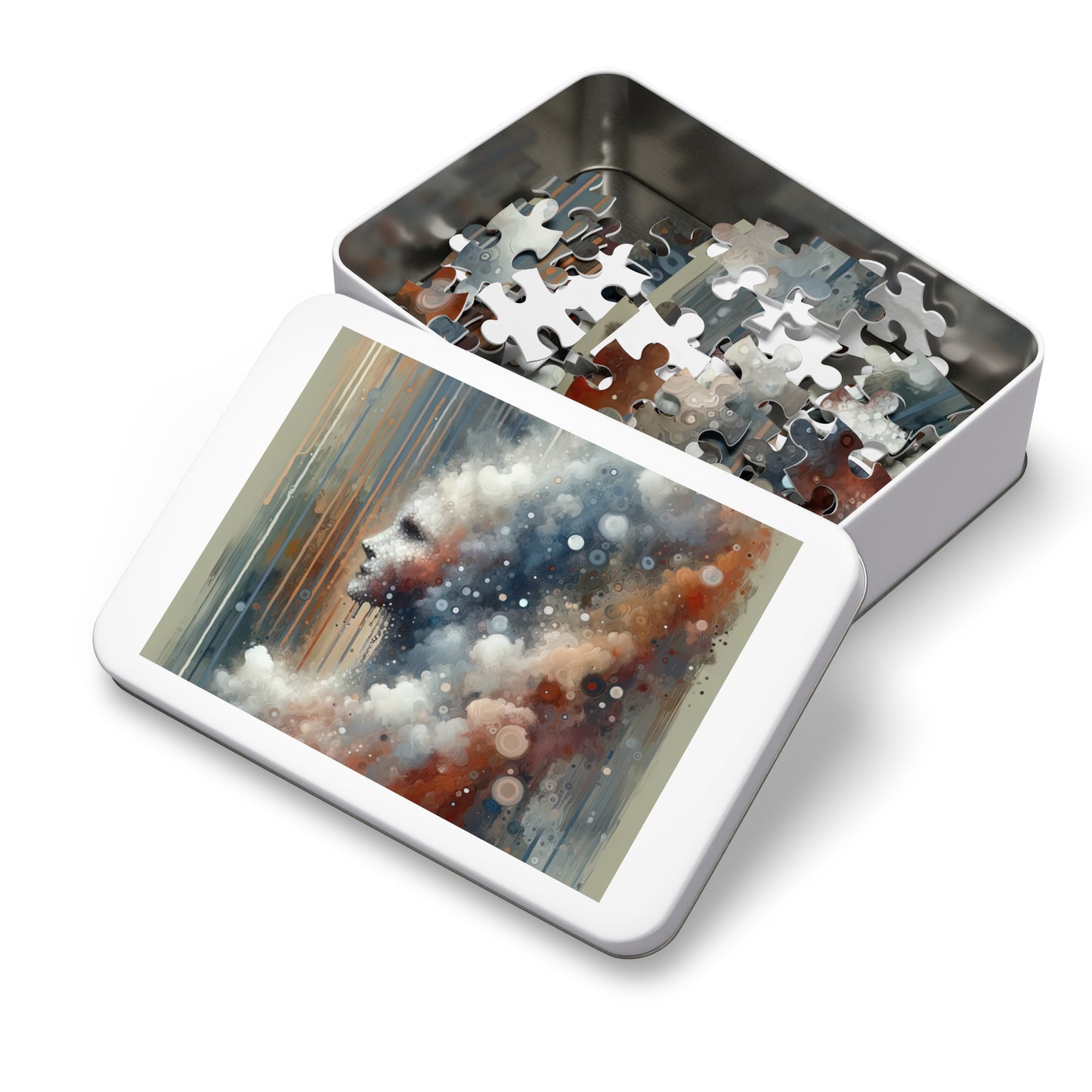 Ephemeral Hour Residue Jigsaw Puzzle (30, 110, 252, 500,1000-Piece)