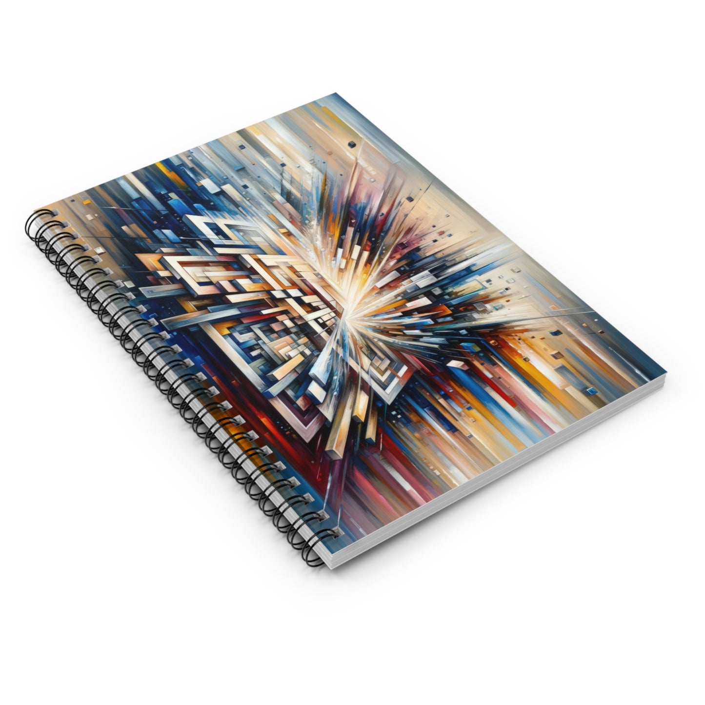 Pieces Unifying Focus Spiral Notebook - Ruled Line