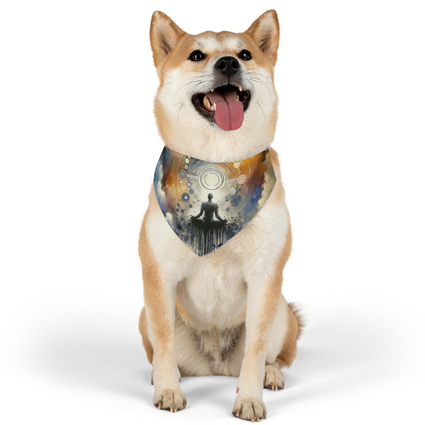 Mindful Transformation Profundity Pet Bandana Collar