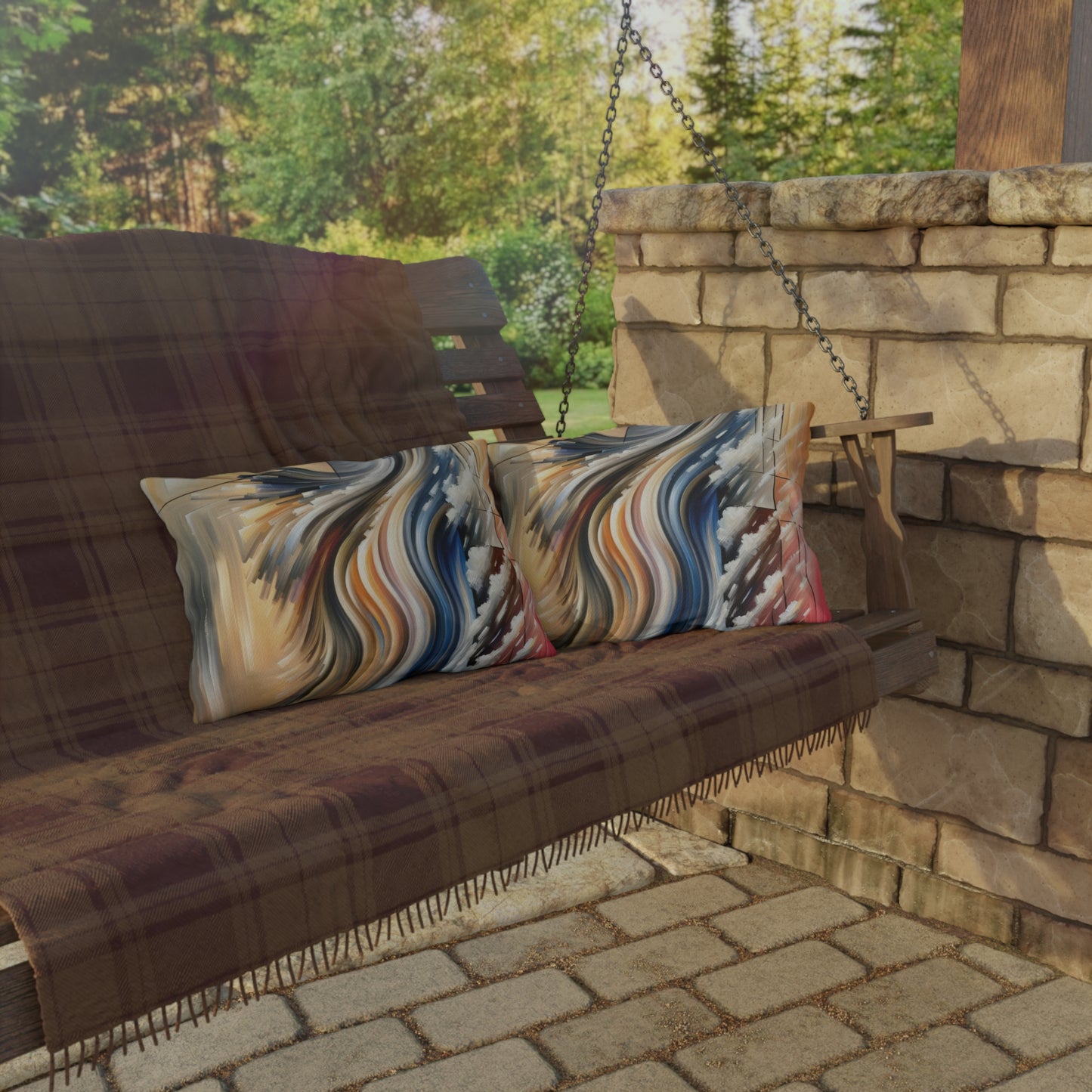 Model Dynamic Transition Outdoor Pillows