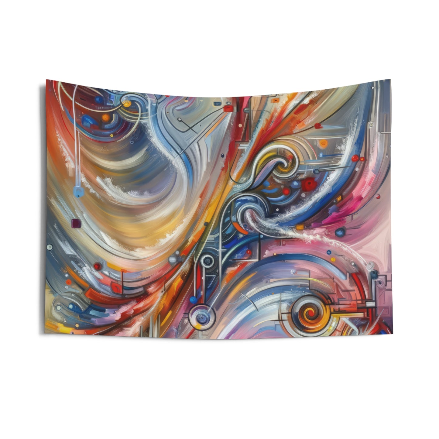 Interconnectivity Tachism Dynamics Indoor Wall Tapestries