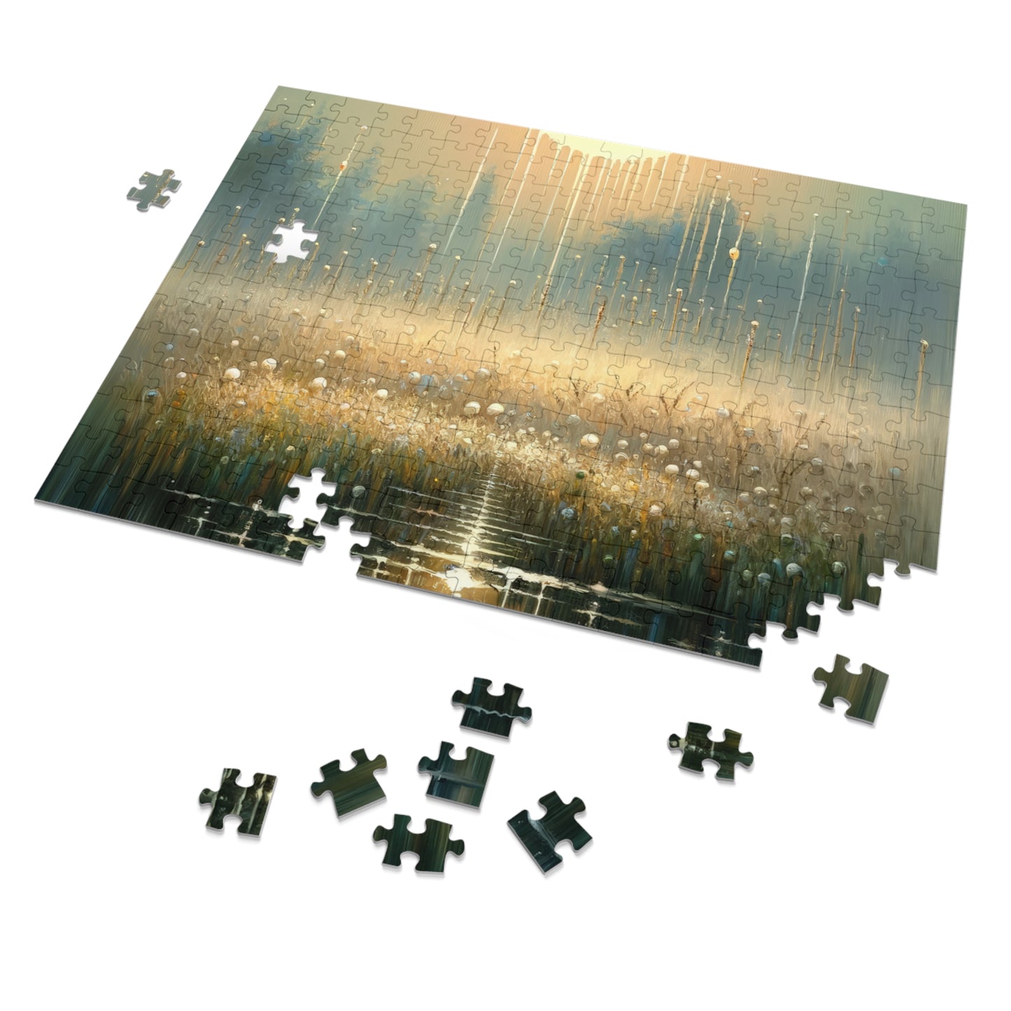 Observant Delicacy Heart Jigsaw Puzzle (30, 110, 252, 500,1000-Piece)