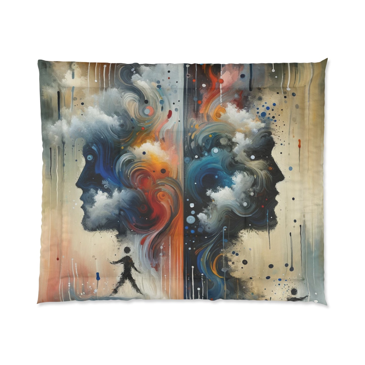 Connected Isolation Paradox Comforter