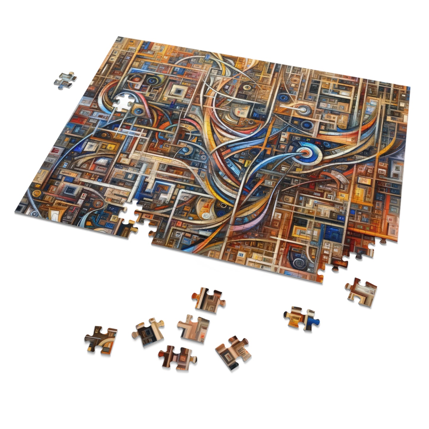 Intricate Life Tapestry Jigsaw Puzzle (30, 110, 252, 500,1000-Piece)
