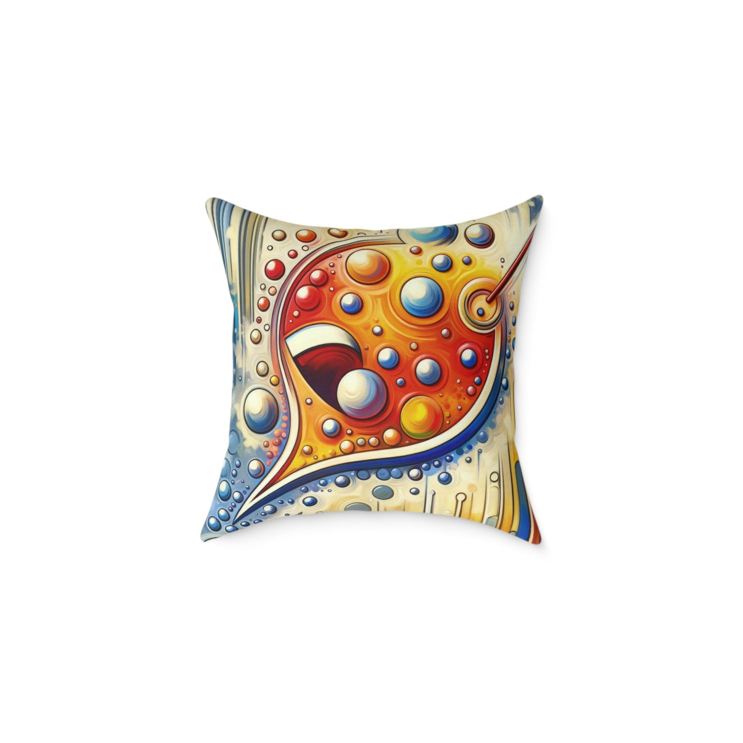 Humorous Dialogue Gateway Spun Polyester Pillow