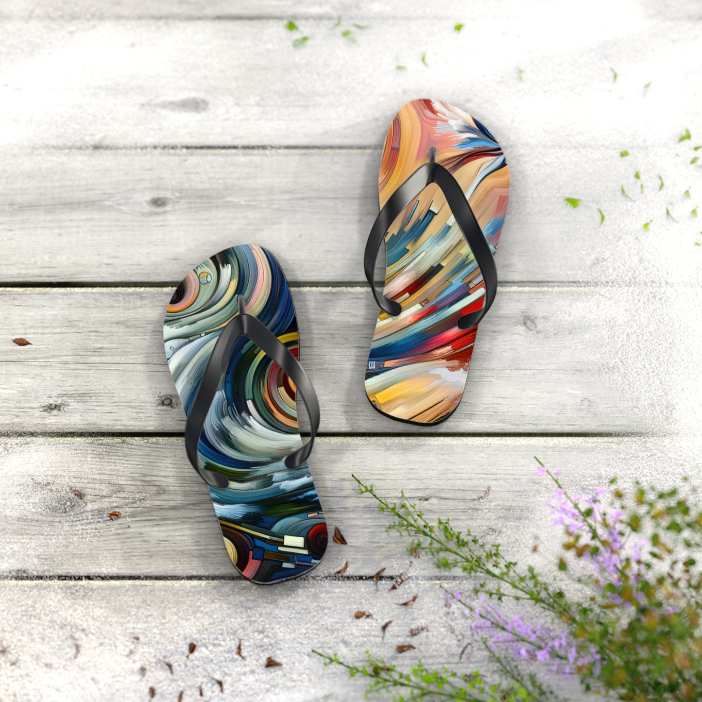 Gratitude Melodic Transformation Flip Flops