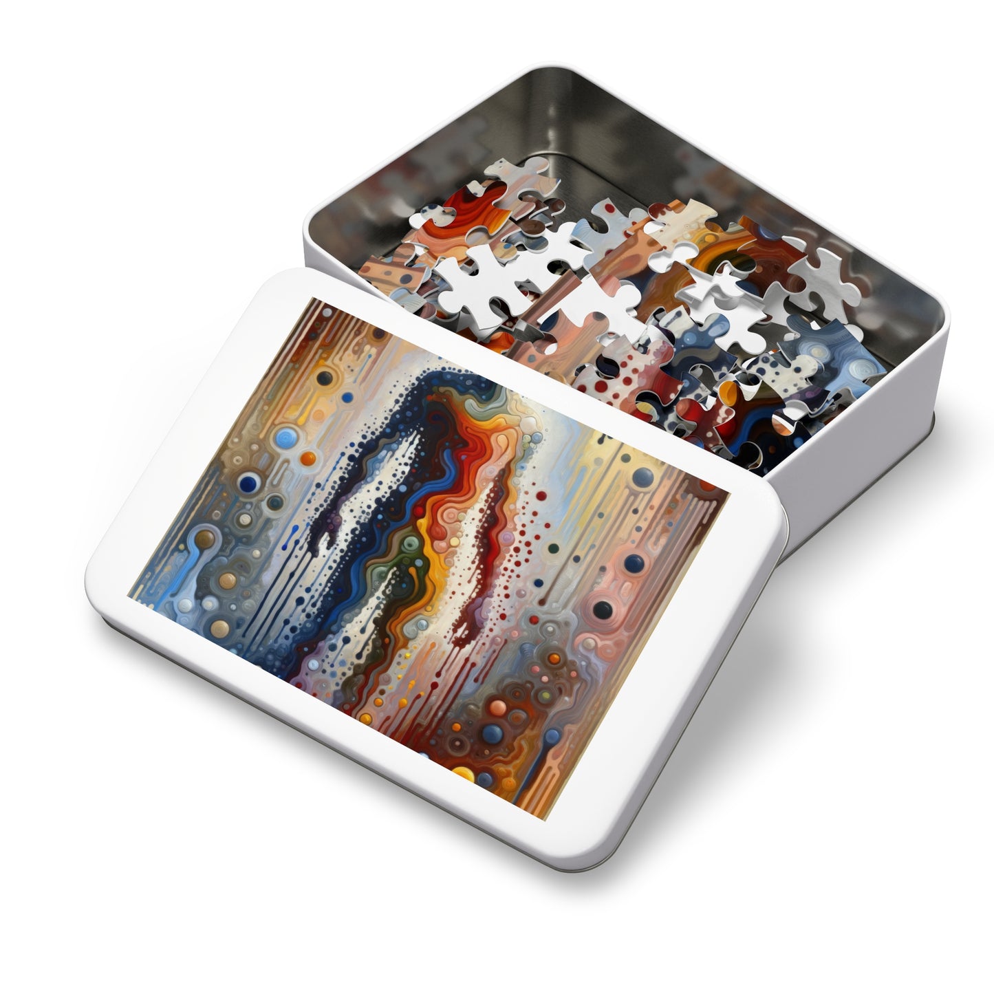 Connectedness Contours Wellness Jigsaw Puzzle (30, 110, 252, 500,1000-Piece)