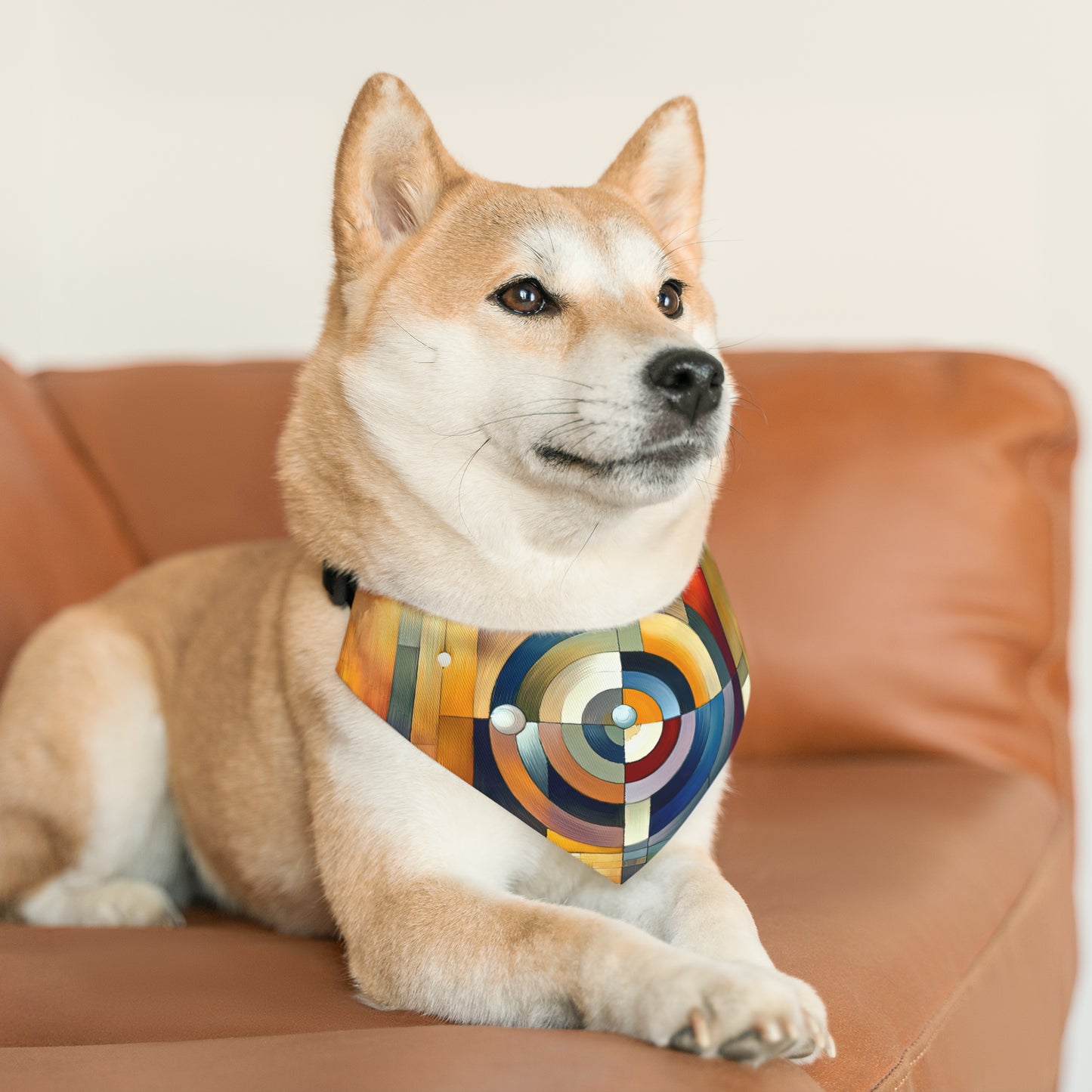 Oneness Through Tachism Pet Bandana Collar
