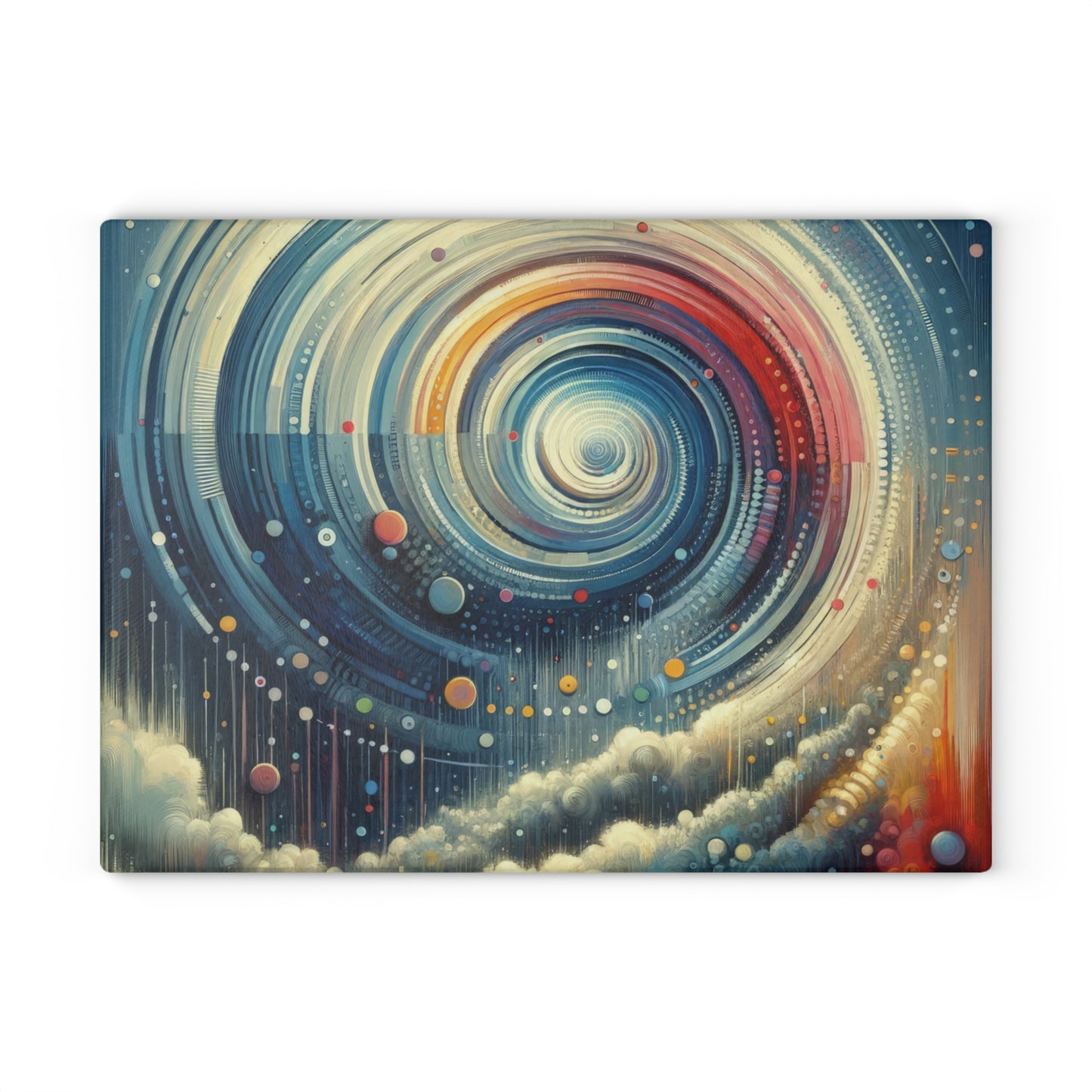 Considerate Echoes Resonate Glass Cutting Board