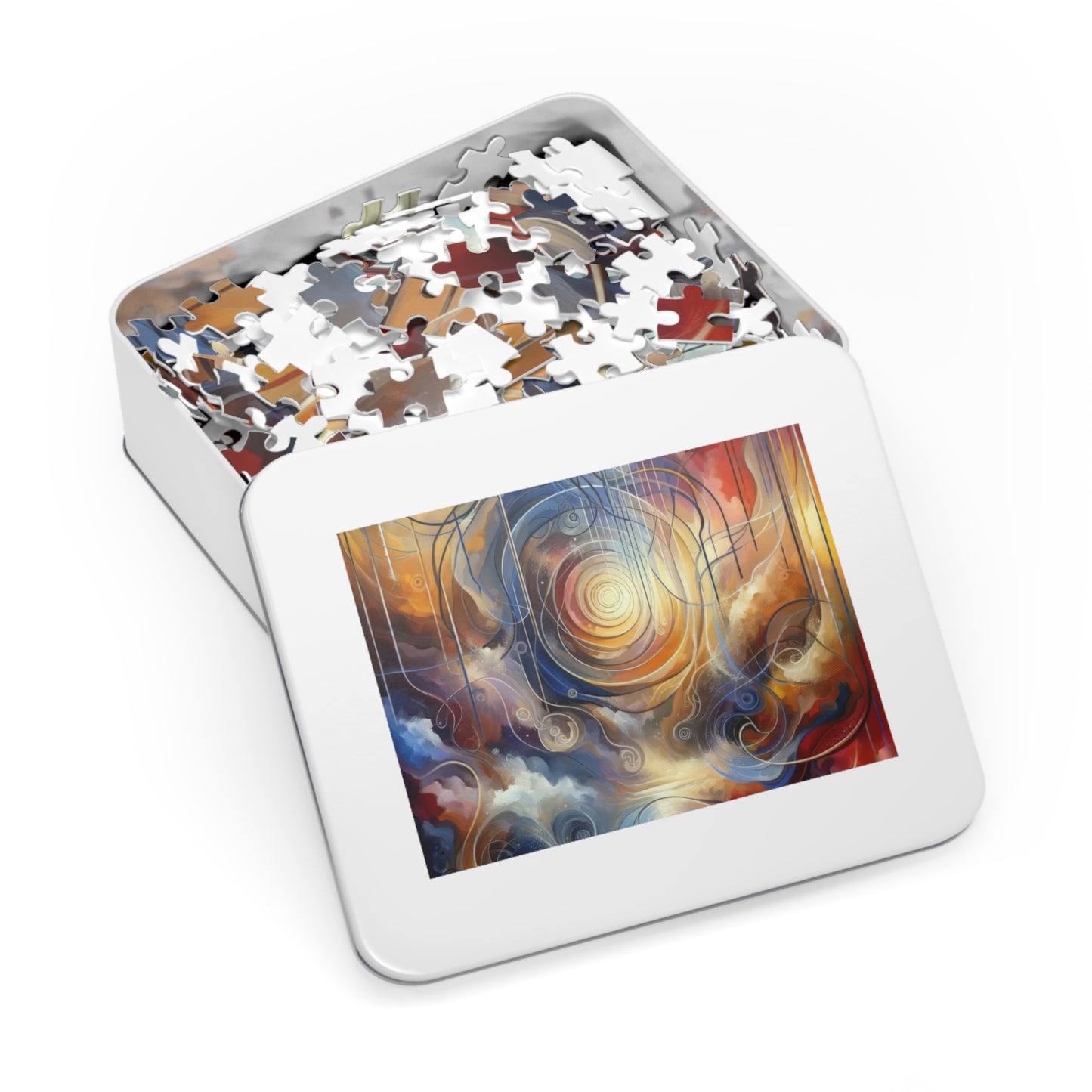 Presence Anchored Tachism Jigsaw Puzzle (30, 110, 252, 500,1000-Piece)