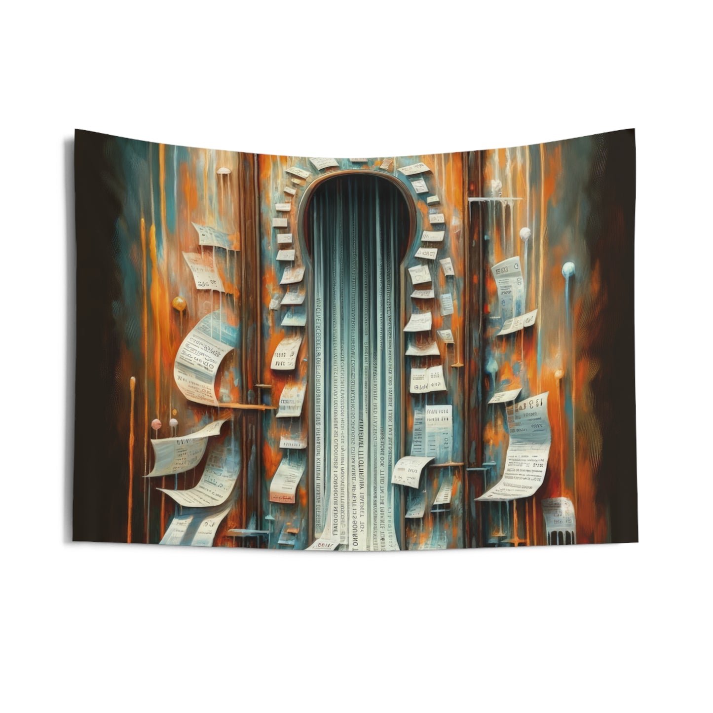 Illuminated Truths Mirror Indoor Wall Tapestries