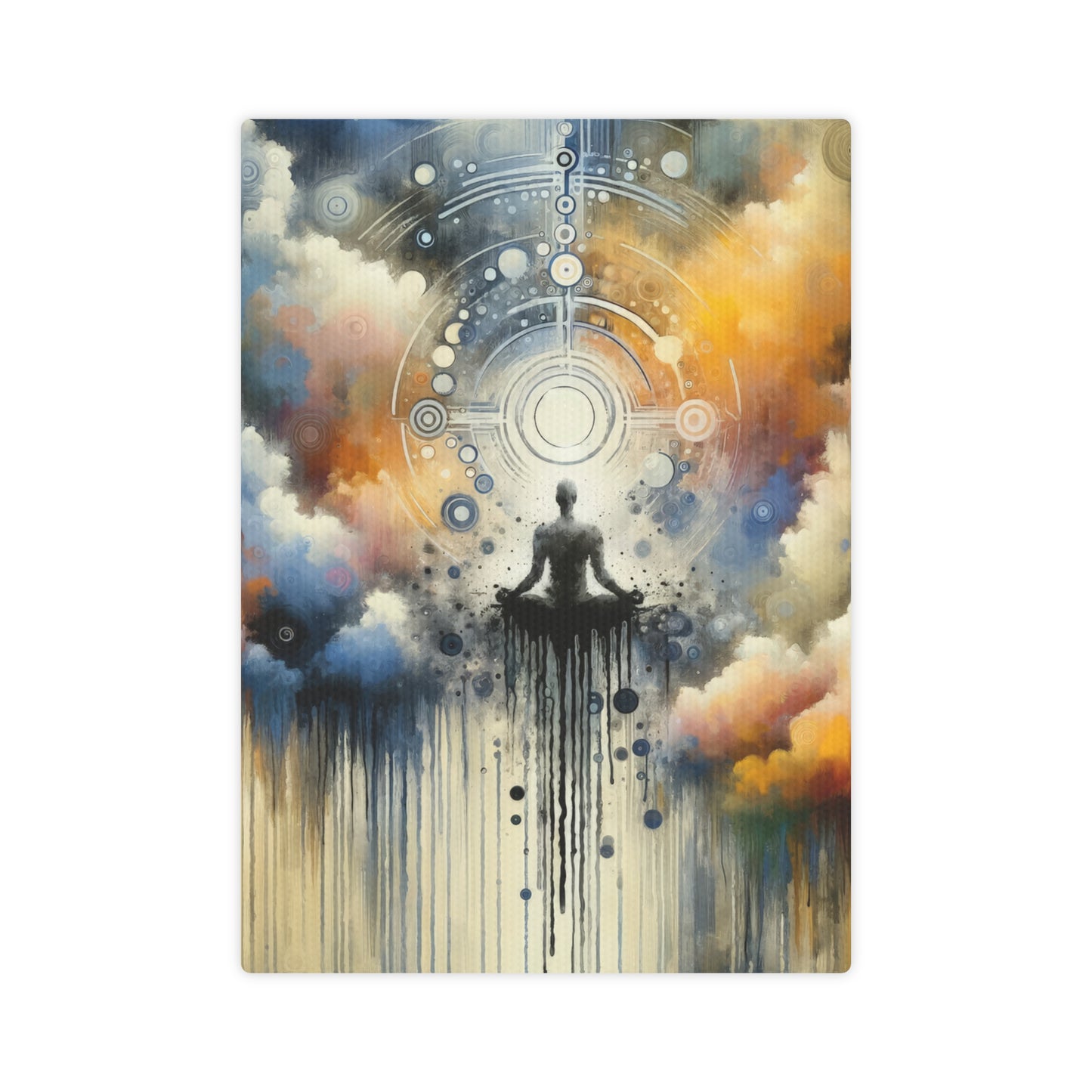 Mindful Transformation Profundity Canvas Photo Tile