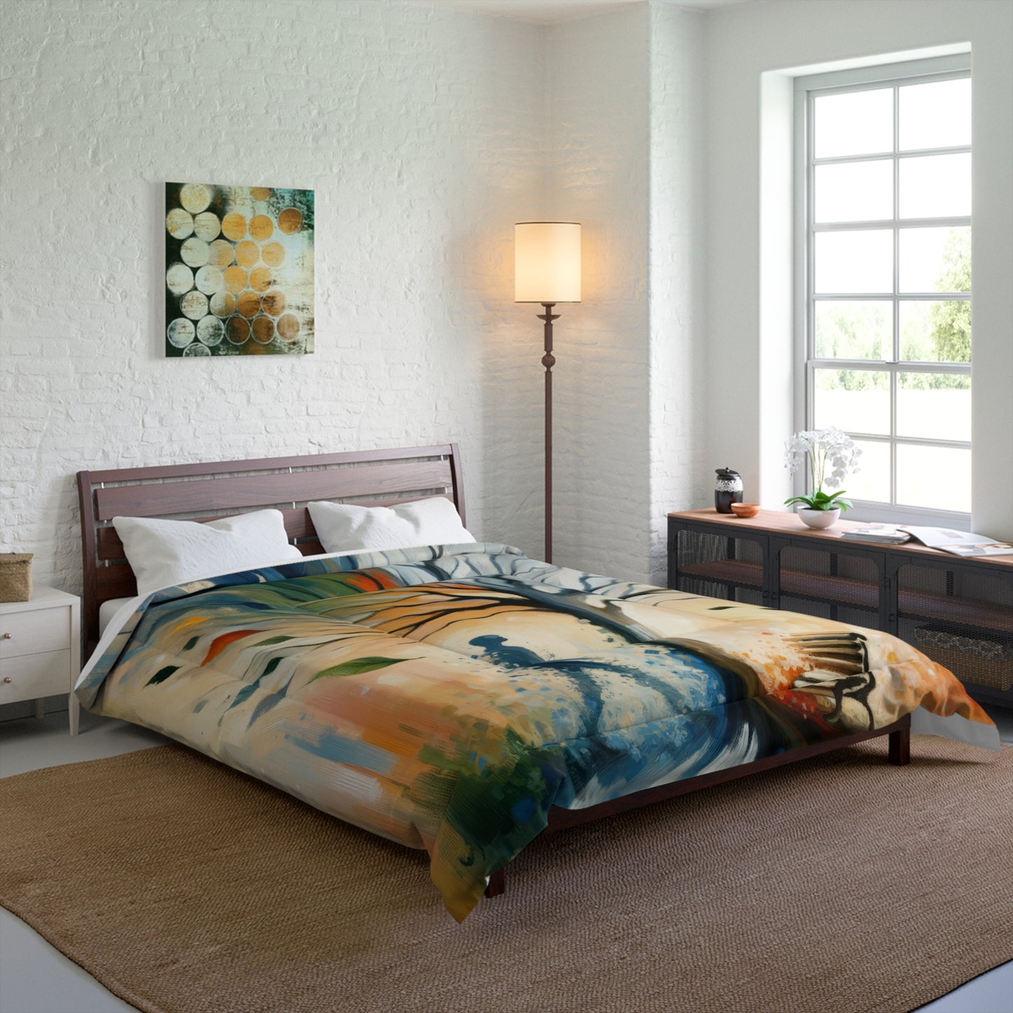 Transient Essence Anchored Comforter