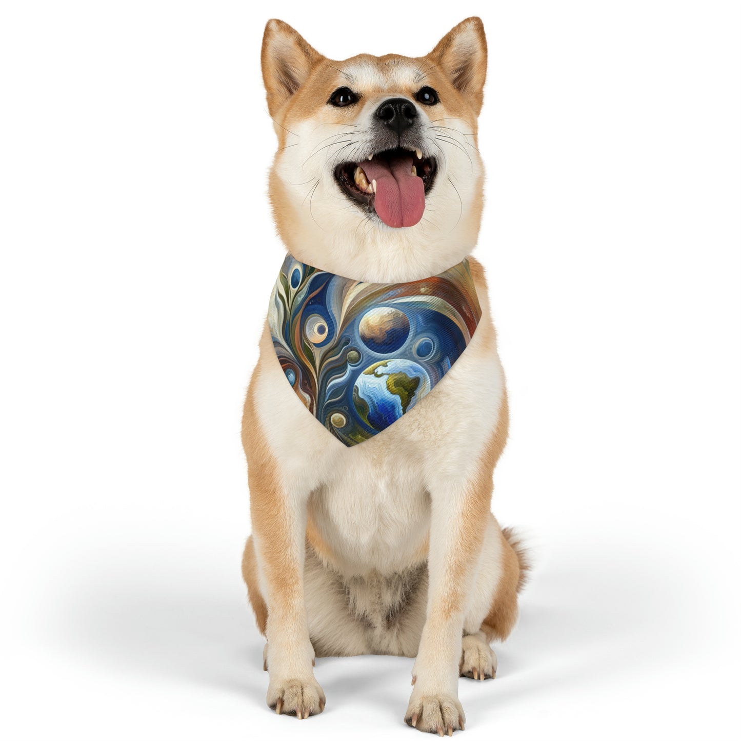 Esoteric Nurturing Gaia Pet Bandana Collar