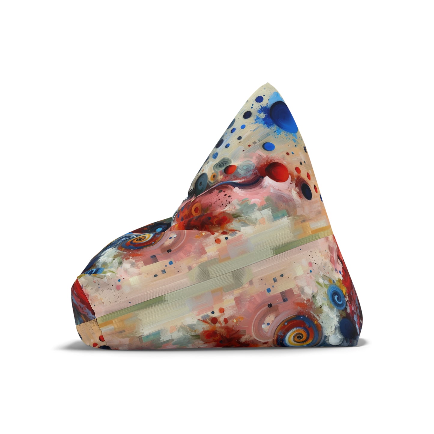 Unity Duality Abstraction Bean Bag Chair Cover