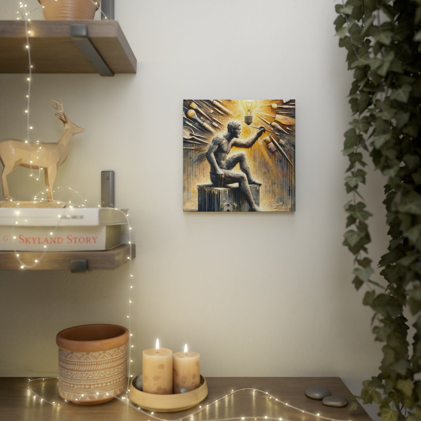 Idea Sculptor Genesis Canvas Photo Tile