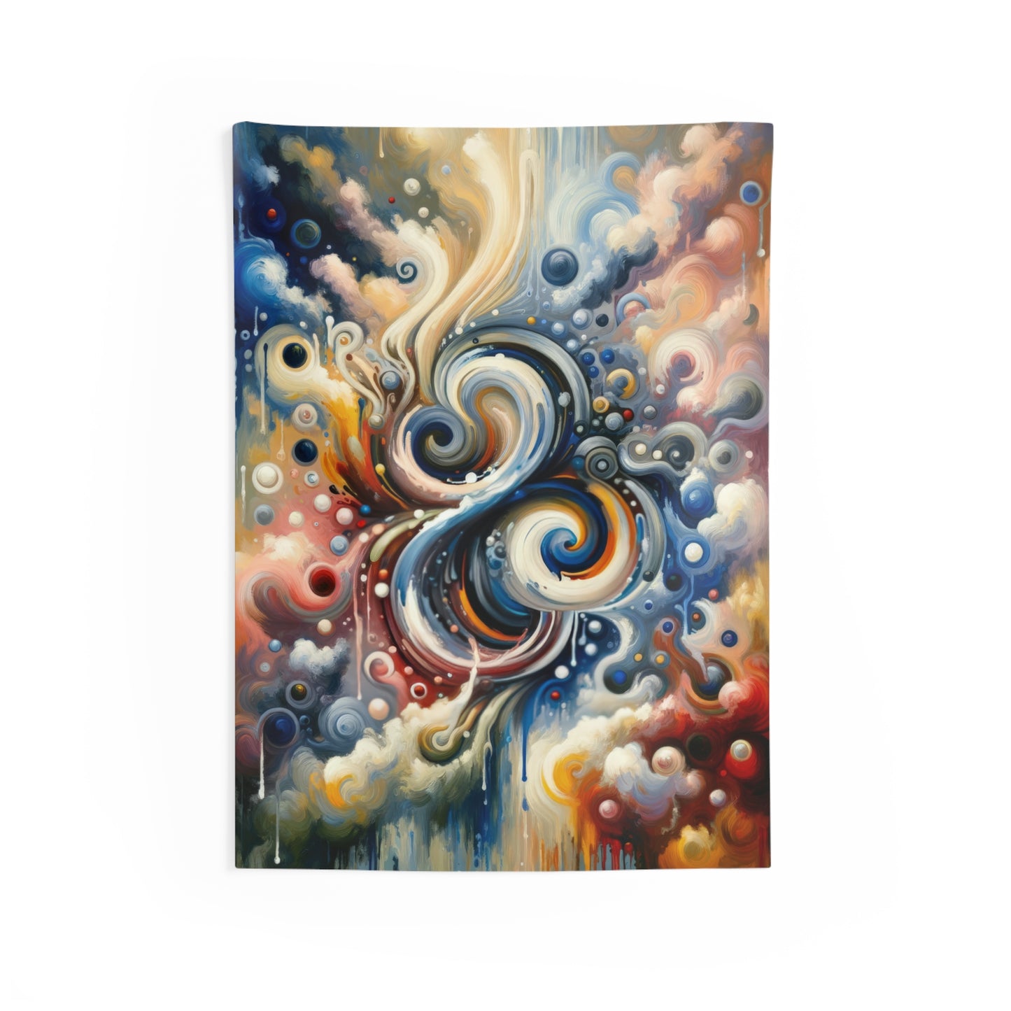 Paradoxical Embrace Tachism Indoor Wall Tapestries