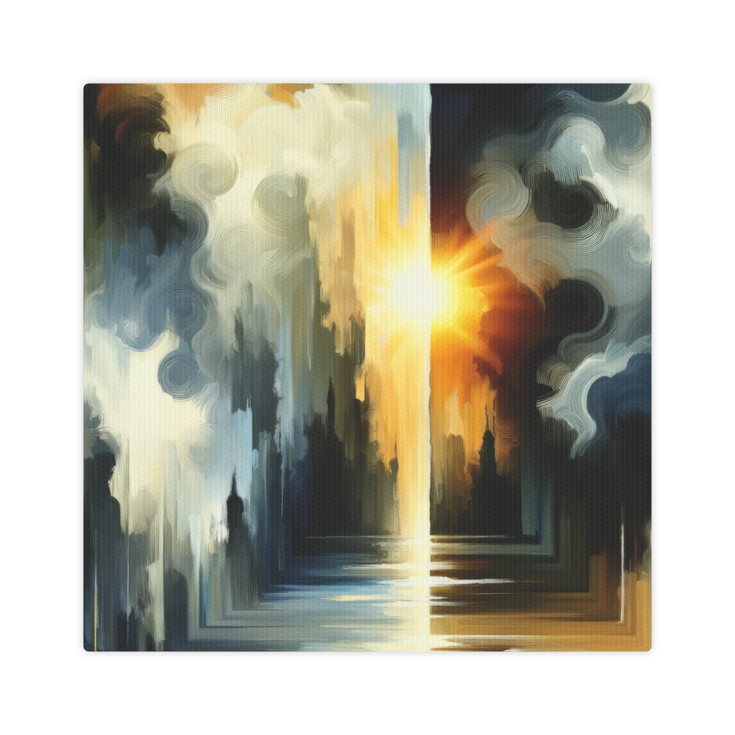 Dawn Dispels Darkness Canvas Photo Tile