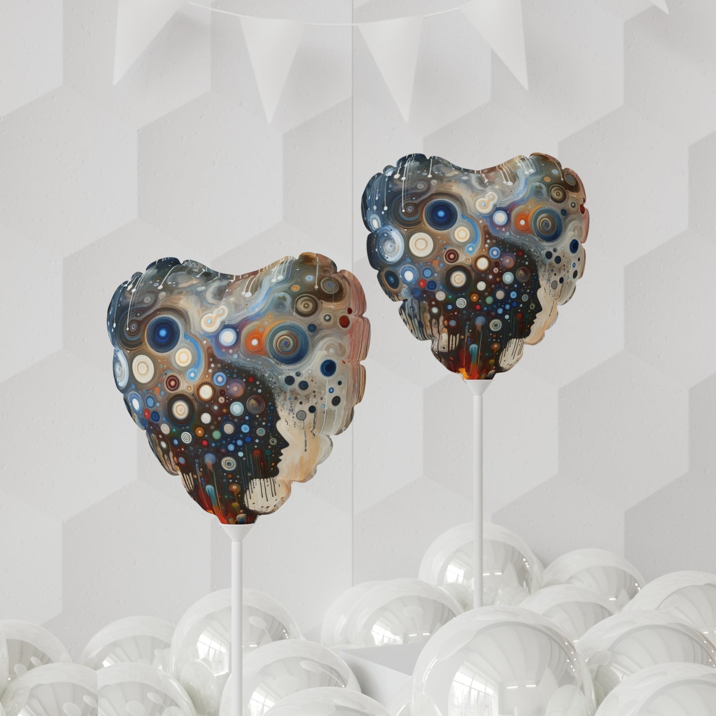 Universal Personal Tachism Balloon (Round and Heart-shaped), 11"