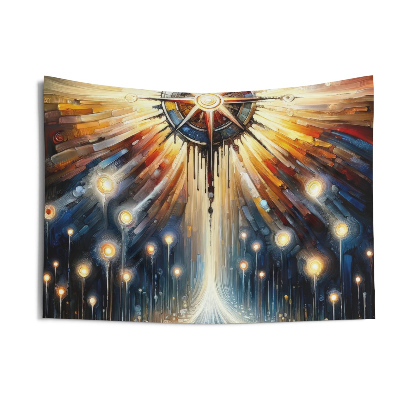 Wisdom Compass Journey Indoor Wall Tapestries