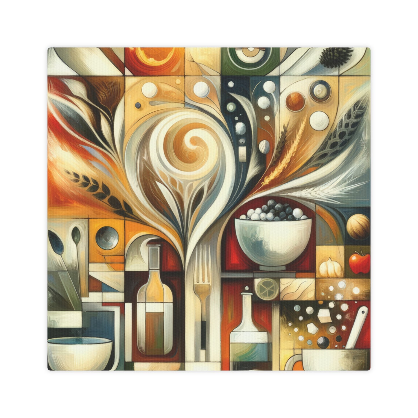 Hearth Health Harmony Canvas Photo Tile