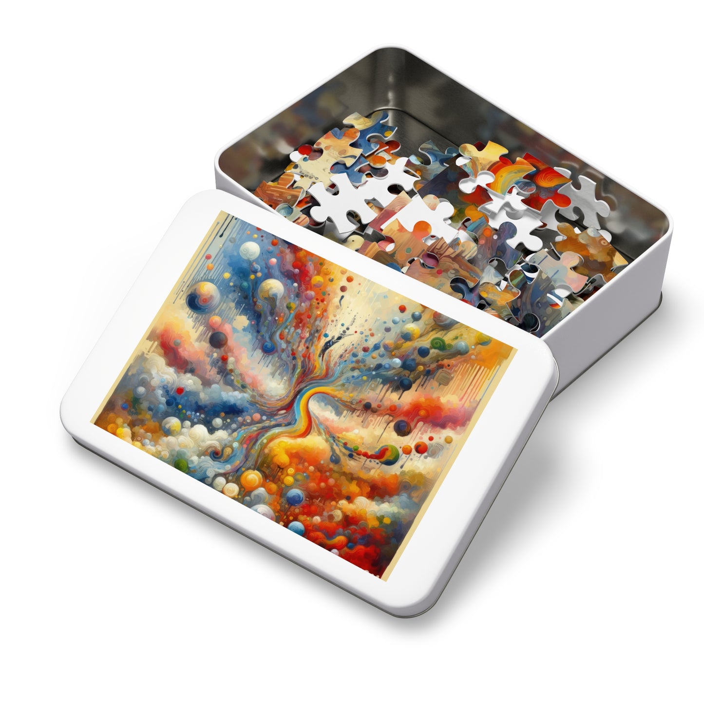 Choices Tachism Canvas Jigsaw Puzzle (30, 110, 252, 500,1000-Piece)