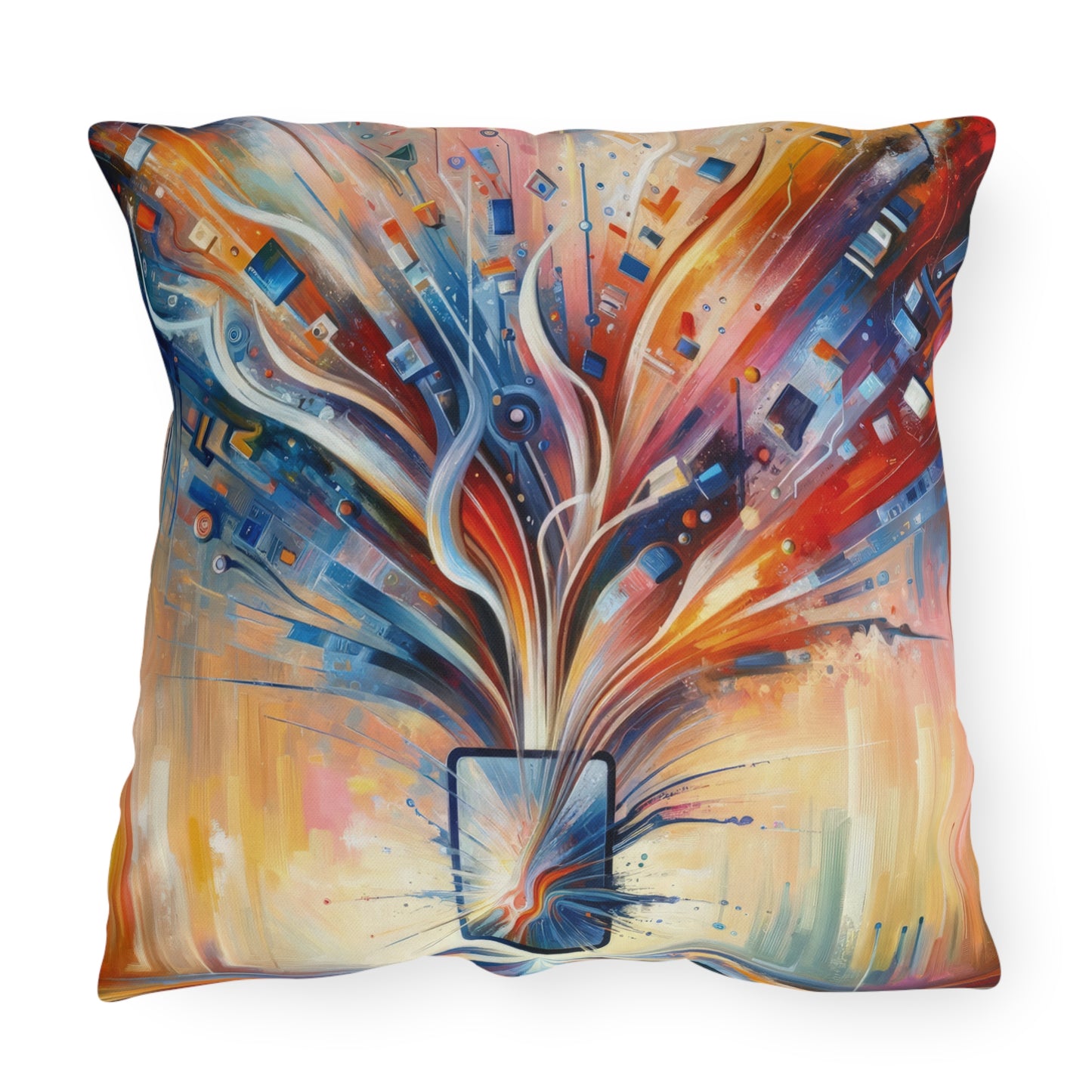 Empowerment Through Technology Outdoor Pillows
