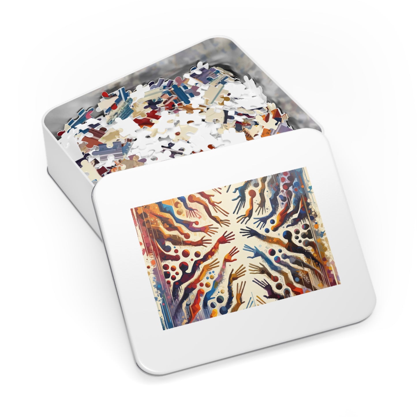 Architects Wisdom Tachism Jigsaw Puzzle (30, 110, 252, 500,1000-Piece)