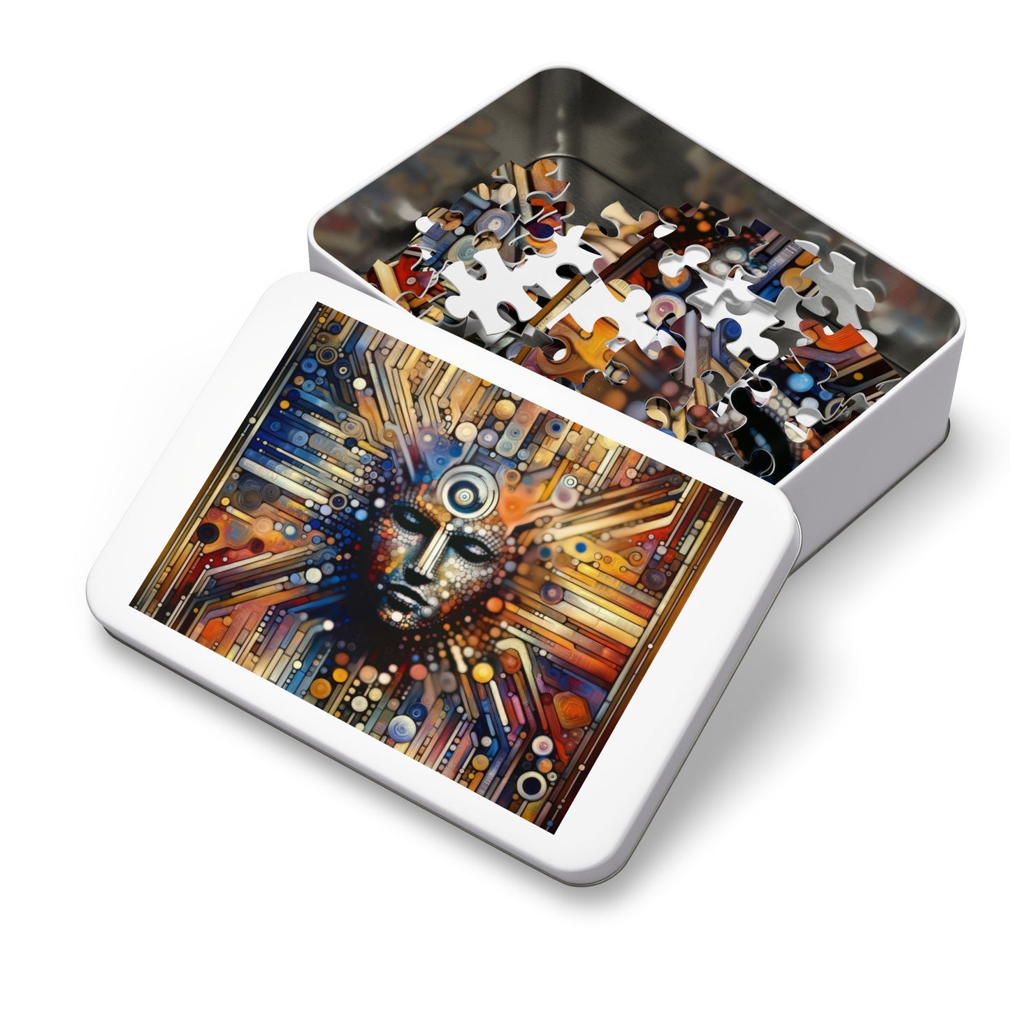 Digital Rhythm Tapestry Jigsaw Puzzle (30, 110, 252, 500,1000-Piece)