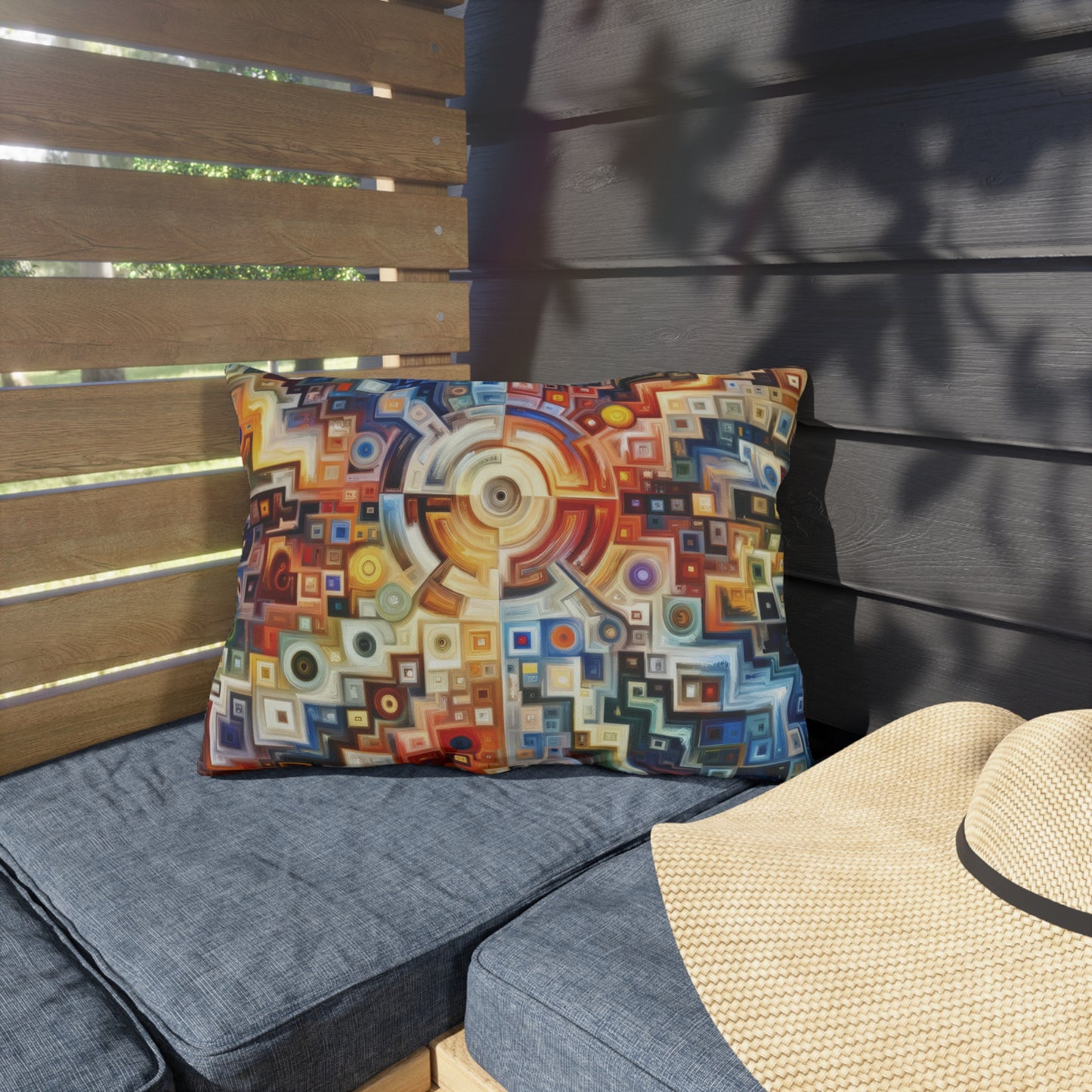 Essence Kaleidoscope Tapestry Outdoor Pillows