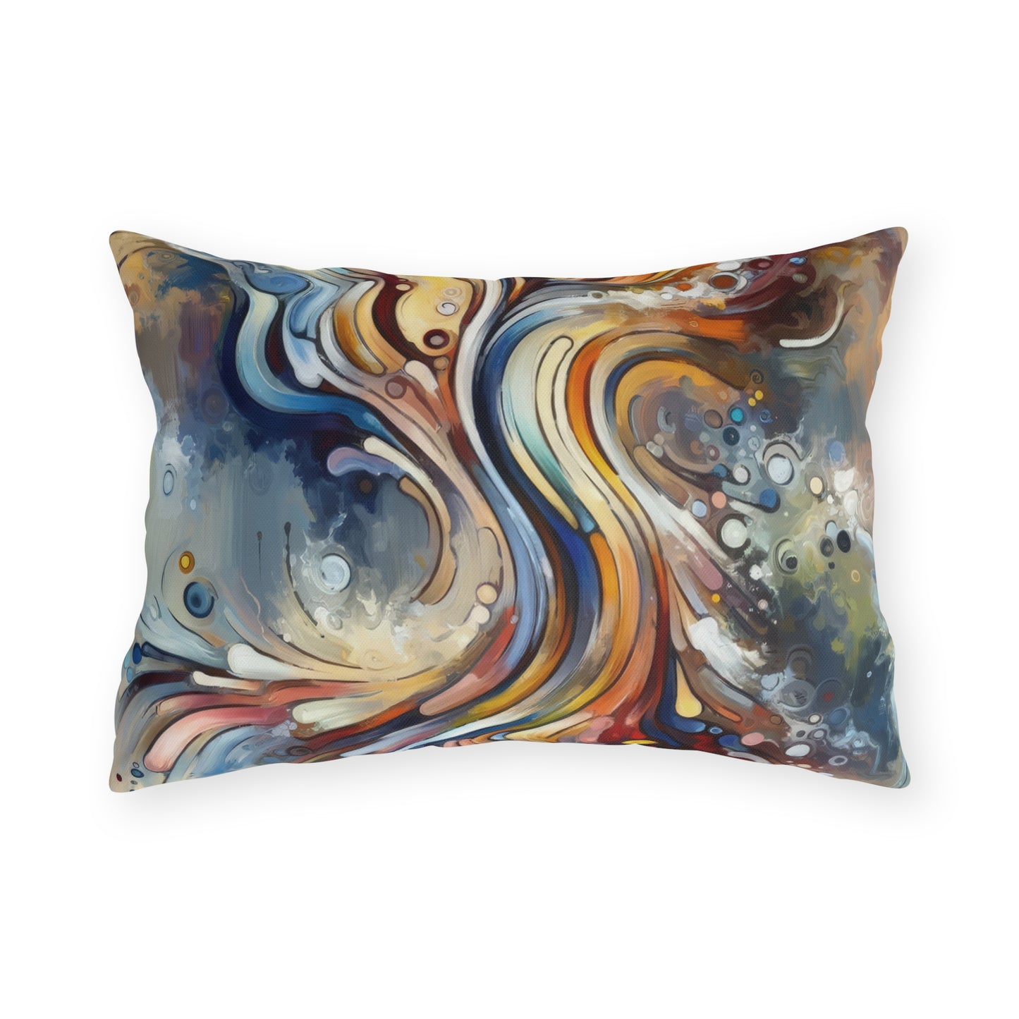 Mindfulness Motion Divine Outdoor Pillows