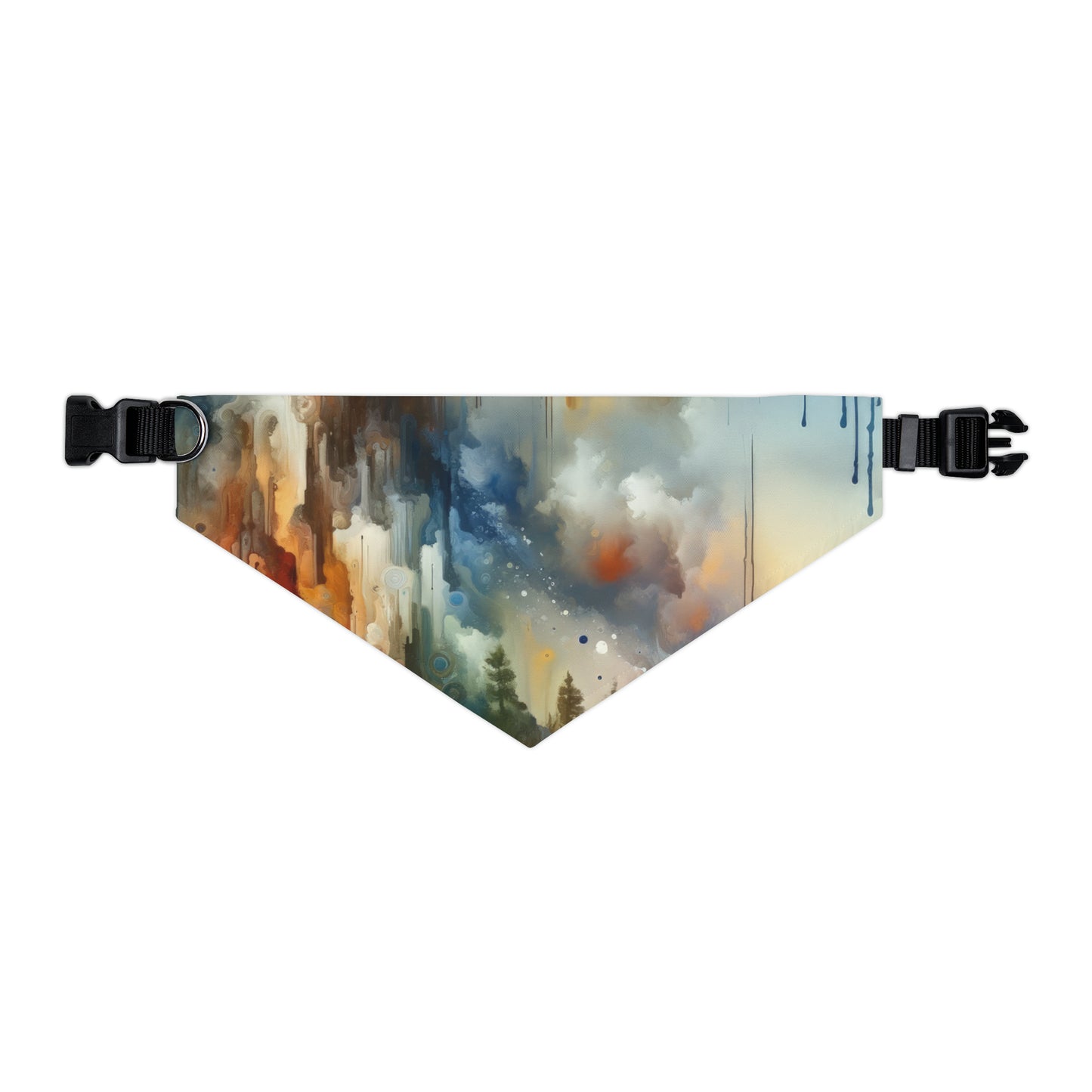 Inner Journey Abstract Pet Bandana Collar