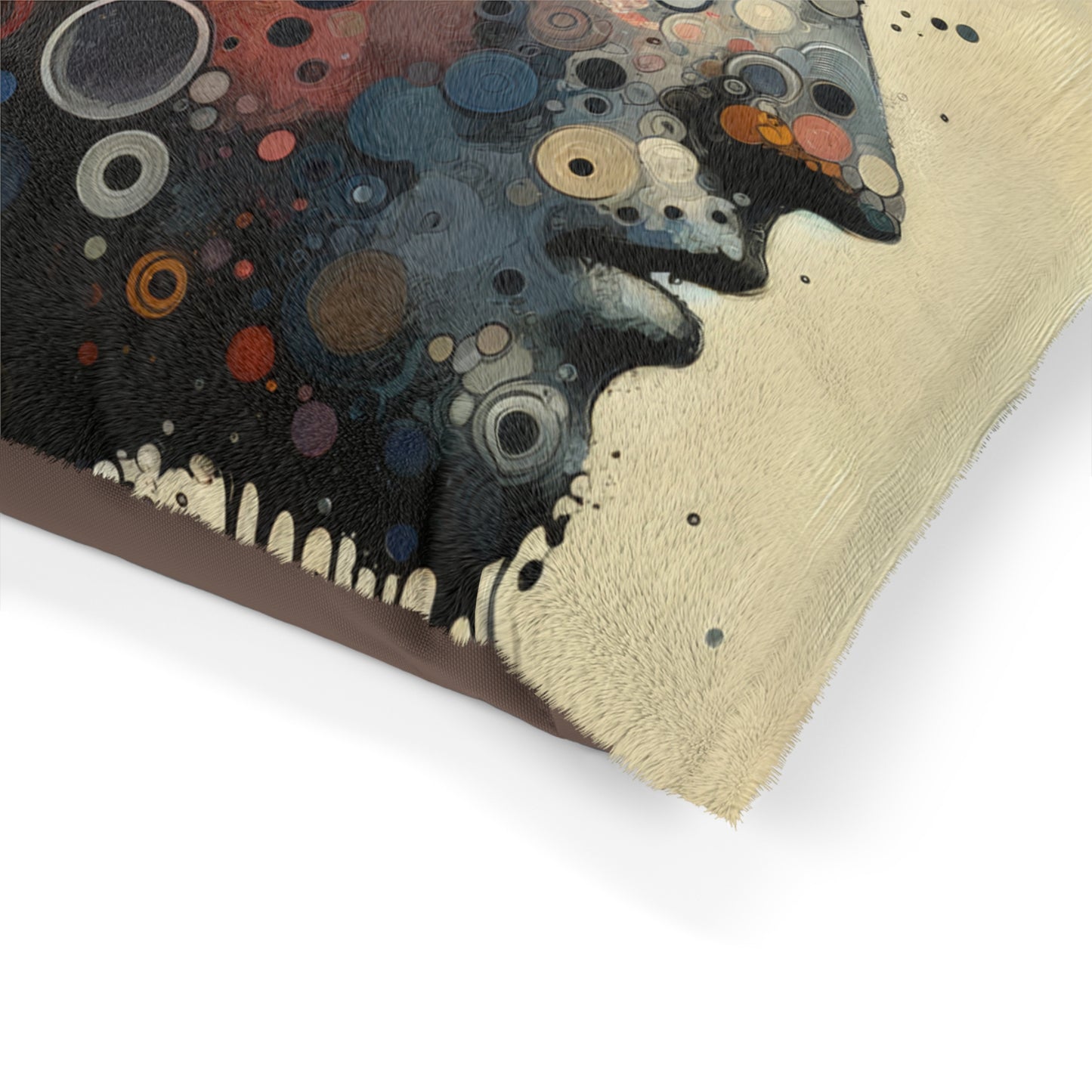 Reflective Tachism Contemplation Pet Bed