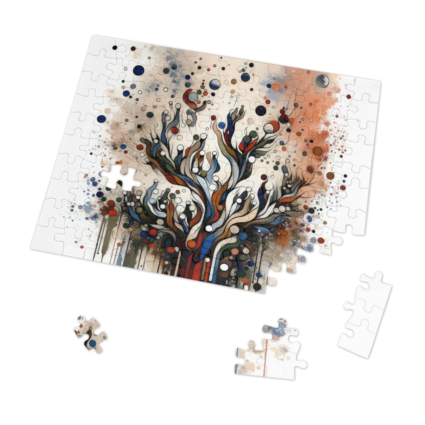 Intentional Unity Splashes Jigsaw Puzzle (30, 110, 252, 500,1000-Piece)