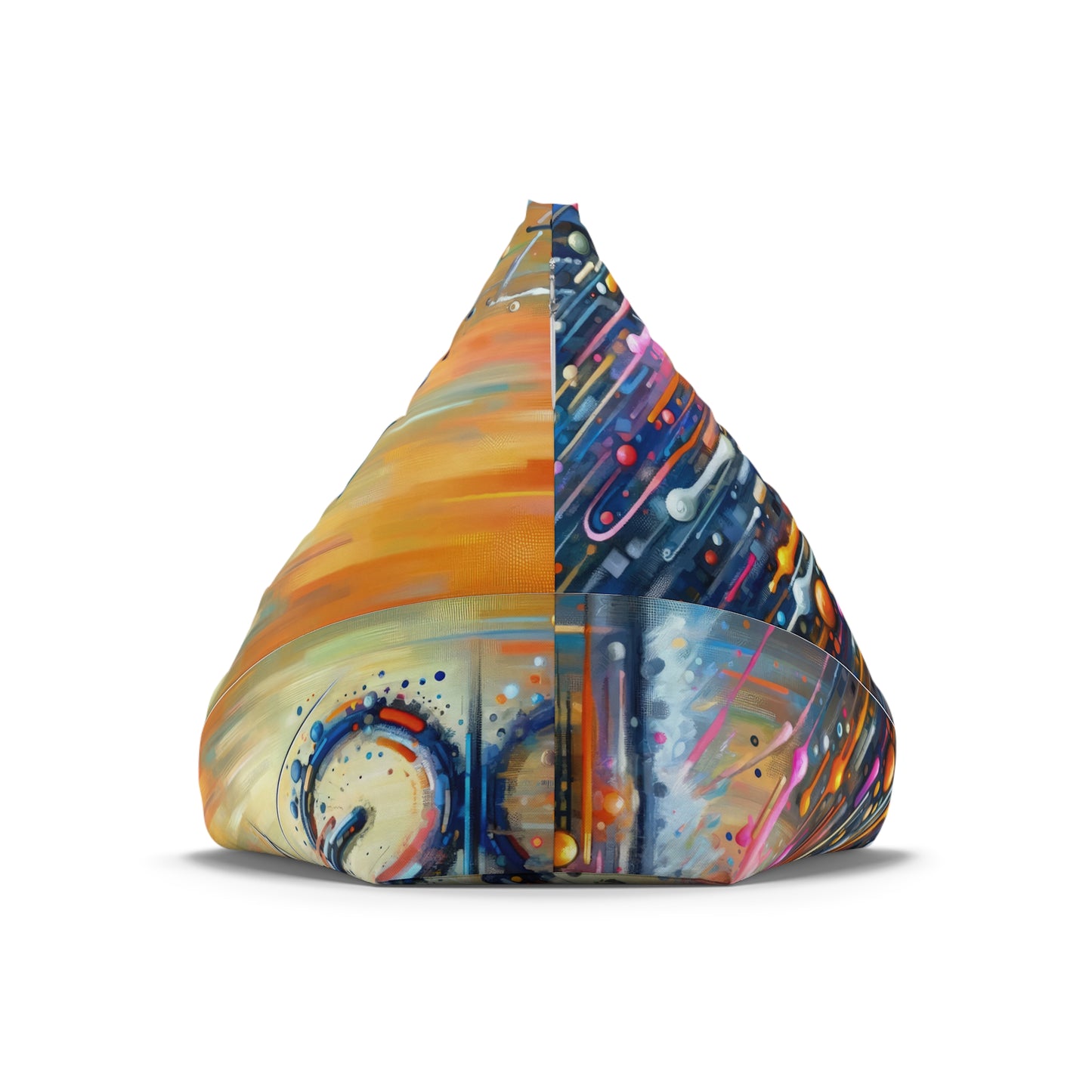 Vibrant Dynamic Sovereignty Bean Bag Chair Cover