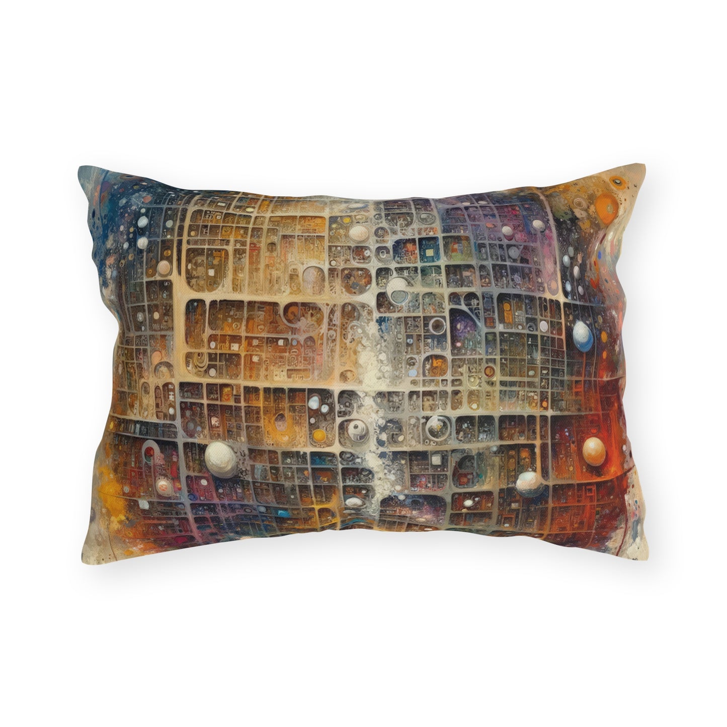 Integral Harmony Existence Outdoor Pillows