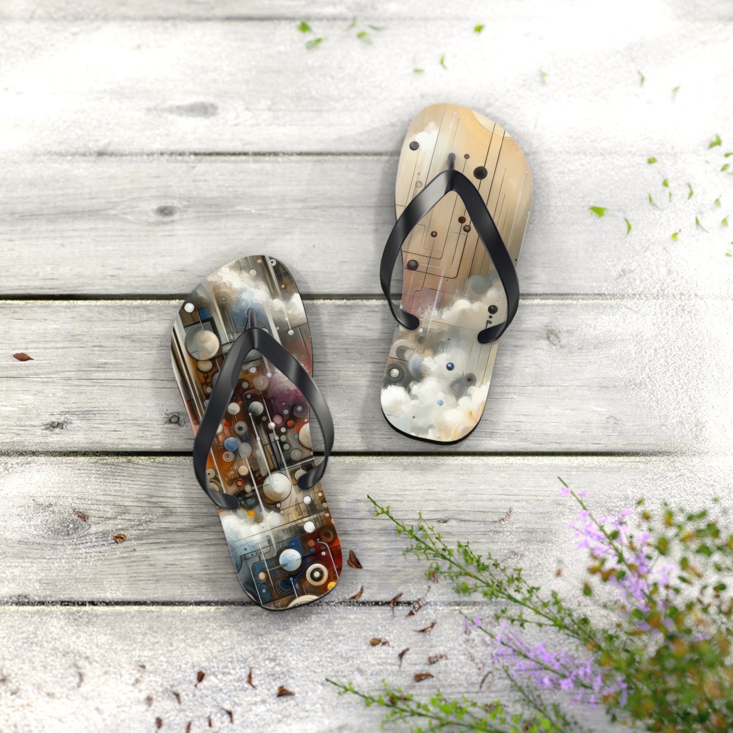 Abstract Mechanical Harmony Flip Flops