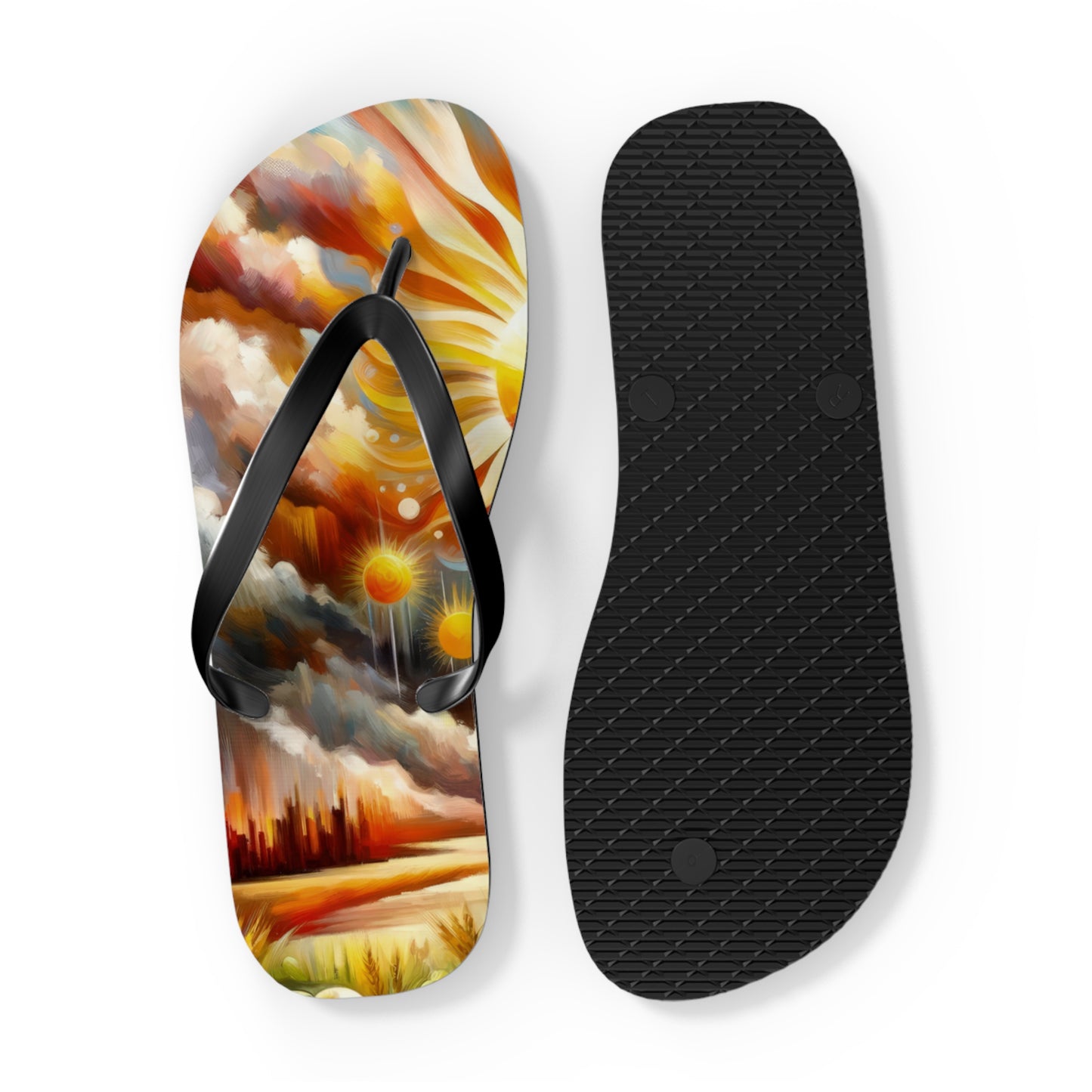 Sunshine Harvest Journey Flip Flops
