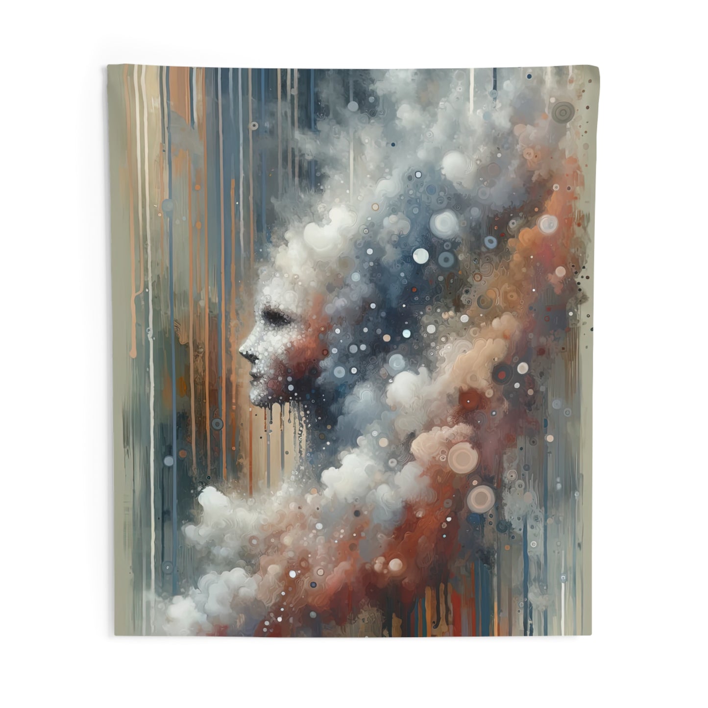 Ephemeral Hour Residue Indoor Wall Tapestries