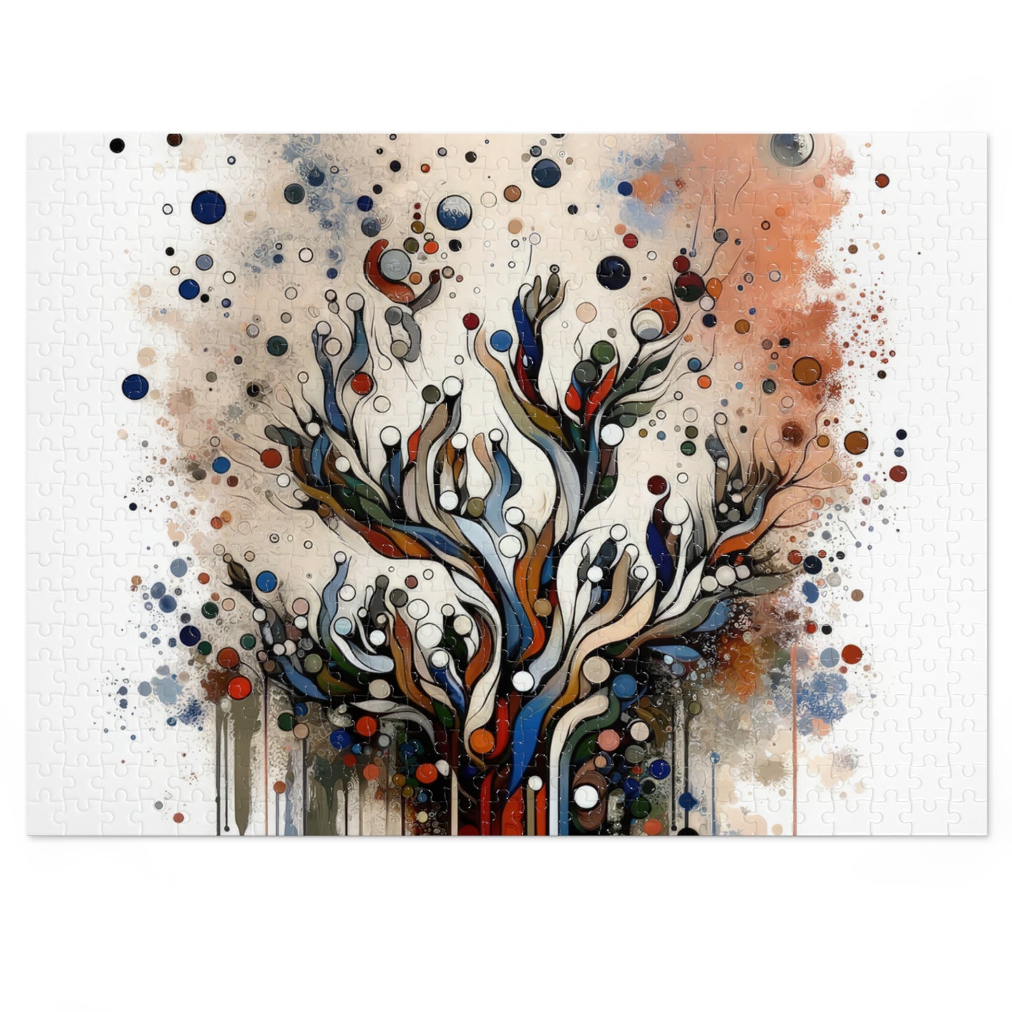 Intentional Unity Splashes Jigsaw Puzzle (30, 110, 252, 500,1000-Piece)