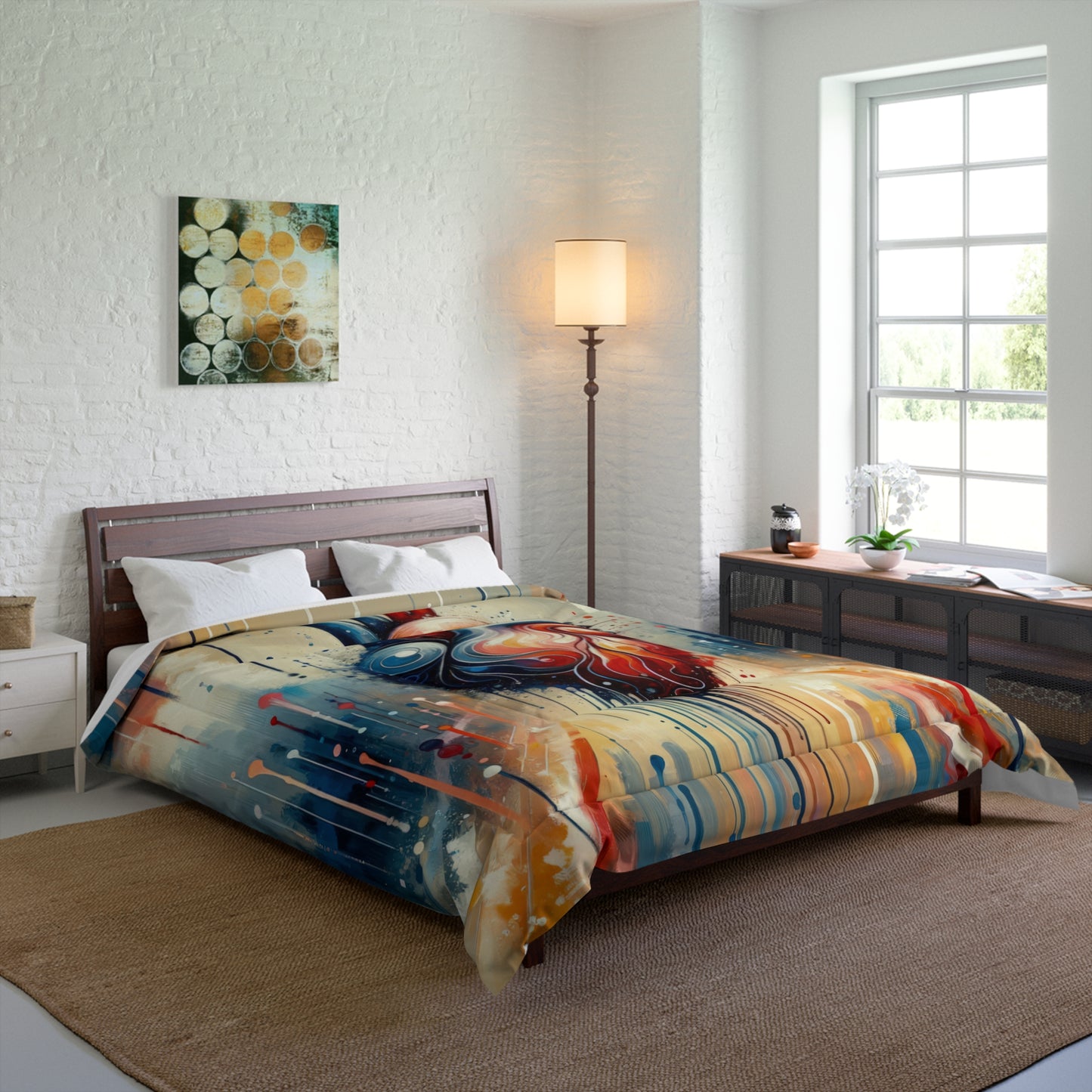 Rhythmic Heart Harmony Comforter