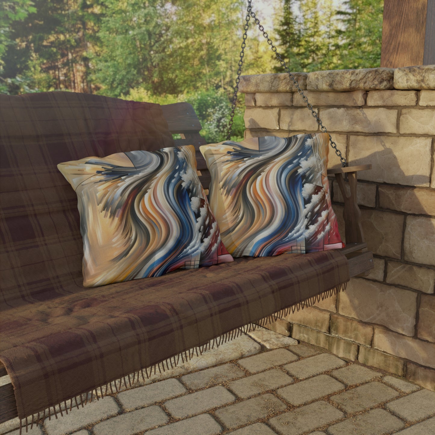 Model Dynamic Transition Outdoor Pillows